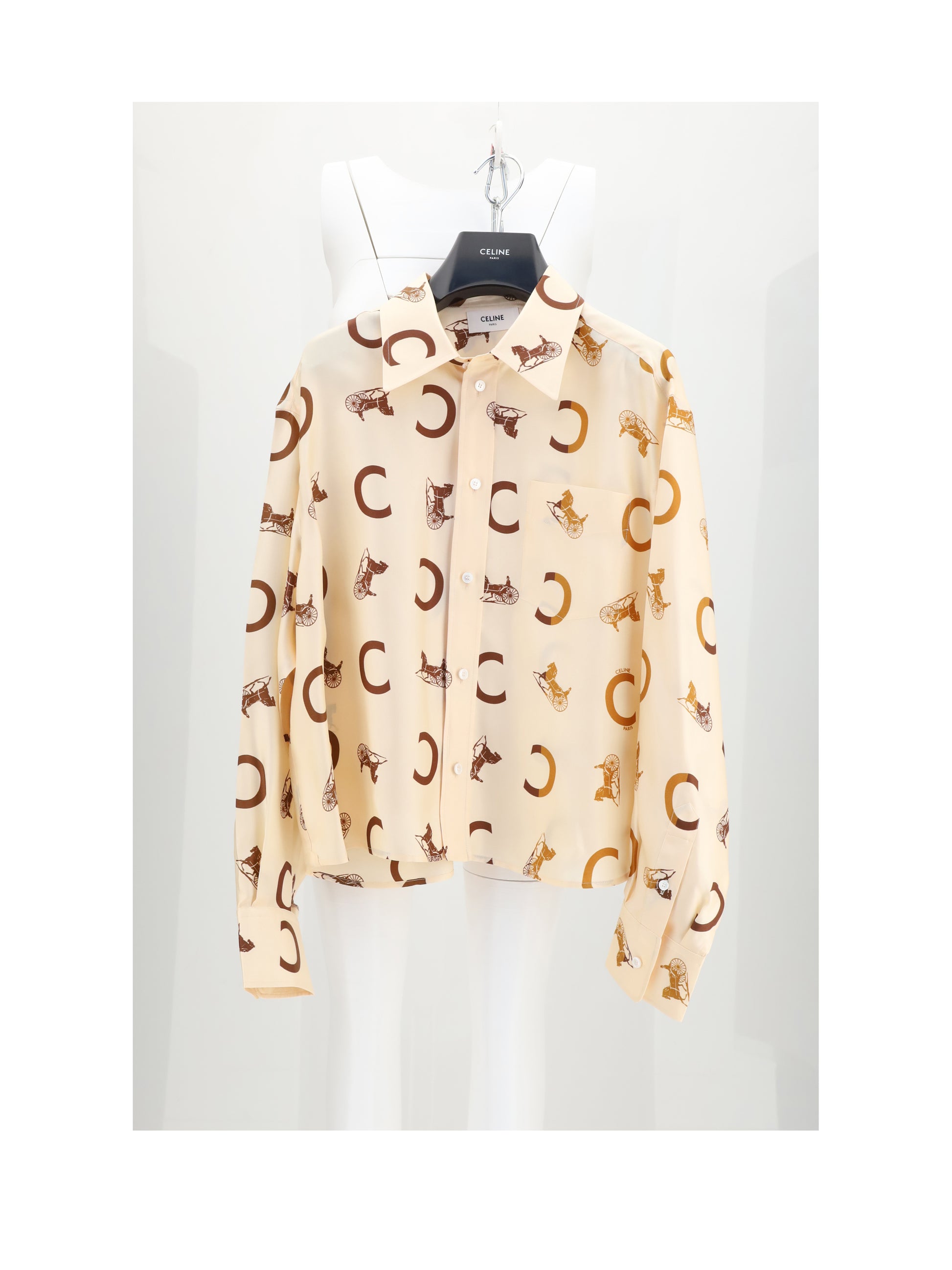 Celine Women Cropped Shirt CELINE