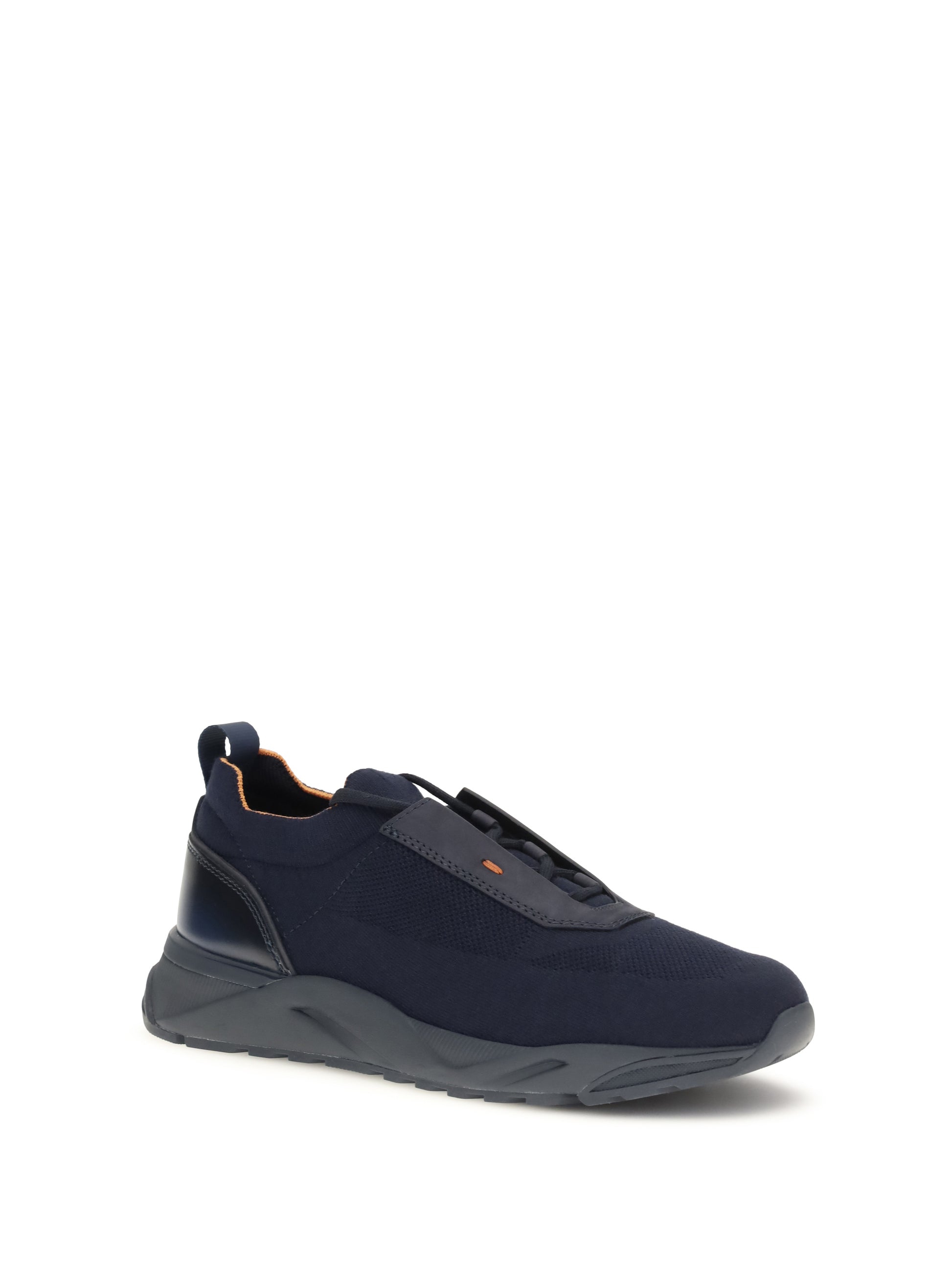 Santoni Men Stretch Fabric Sneakers SANTONI