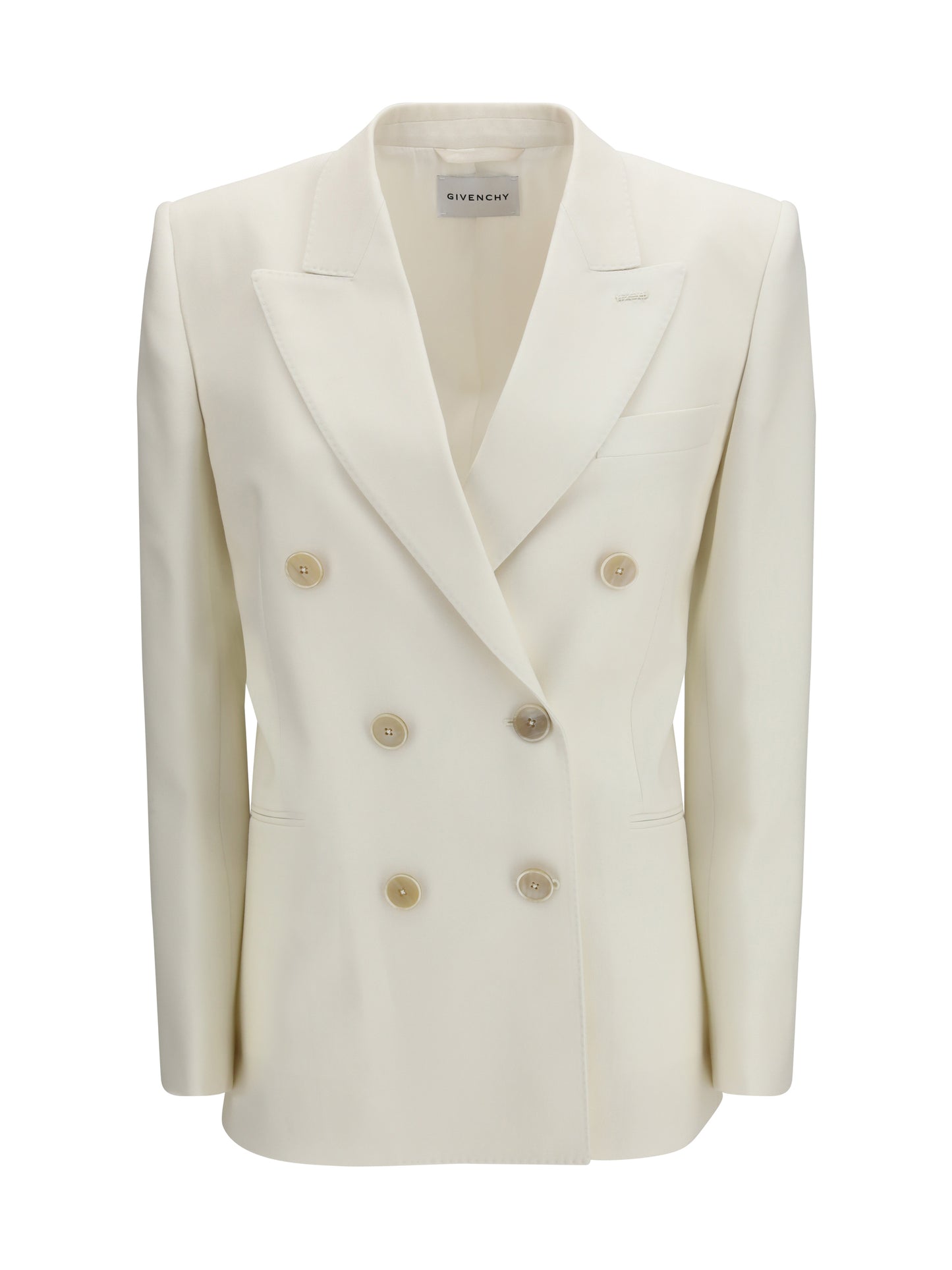 Givenchy Women Double-Breasted Wool And Mohair Jacket GIVENCHY