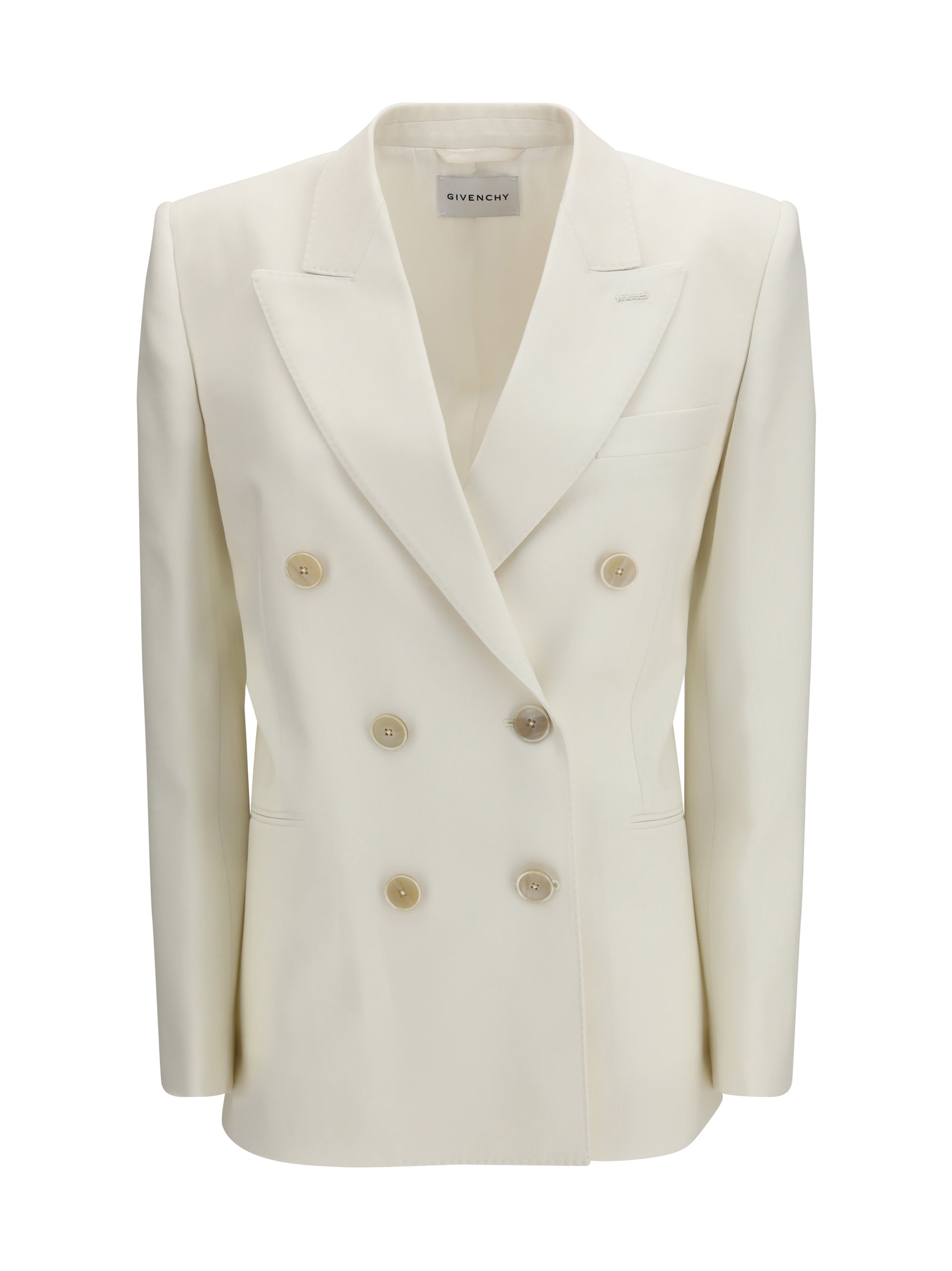 Givenchy Women Double-Breasted Wool And Mohair Jacket GIVENCHY