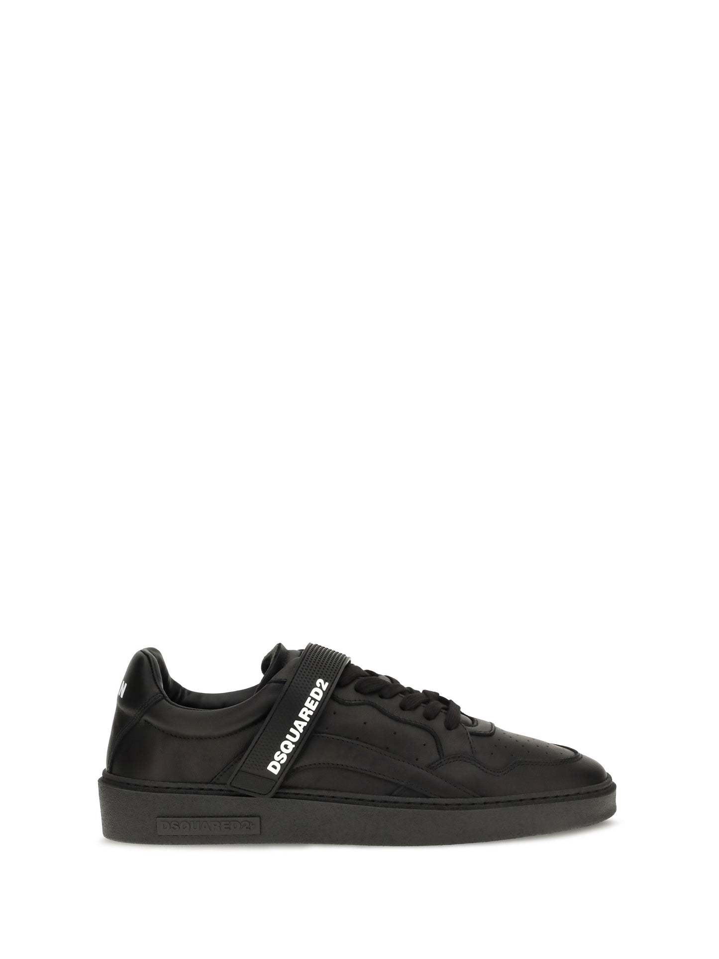 Dsquared2 Men Leather Strap Sneakers DSQUARED2
