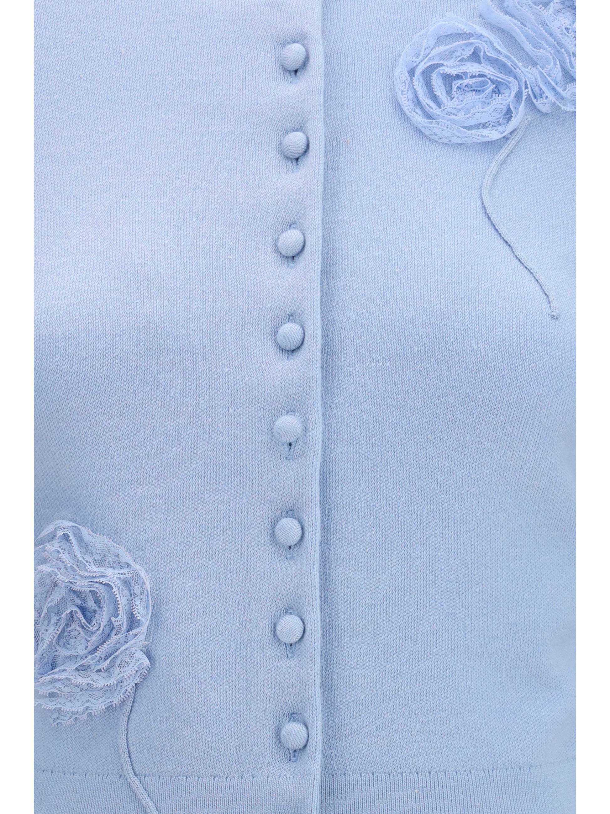 Self-Portrait Women Flower Knit Cardigan SELF-PORTRAIT