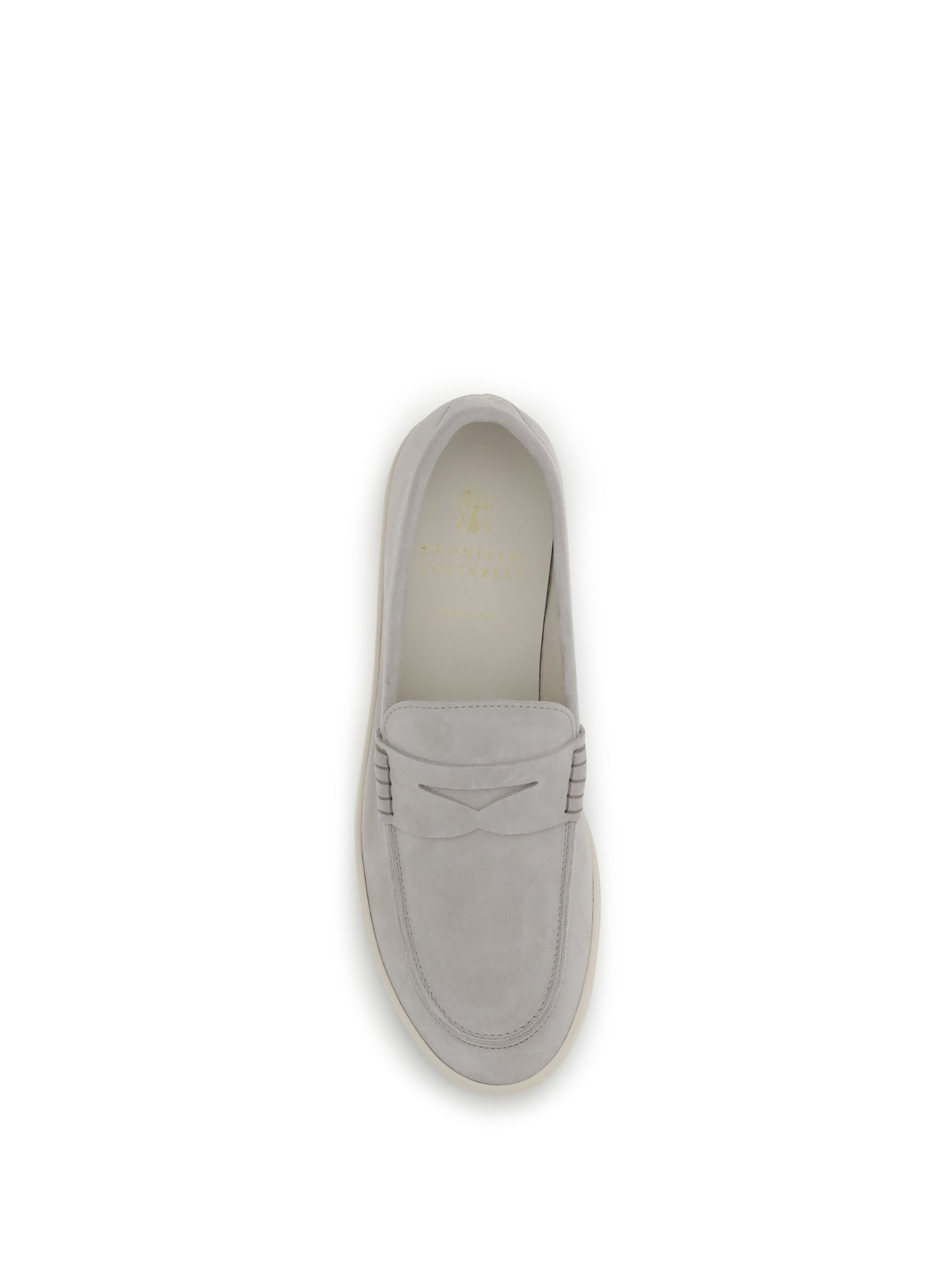Brunello Cucinelli Men Suede Loafers BRUNELLO CUCINELLI