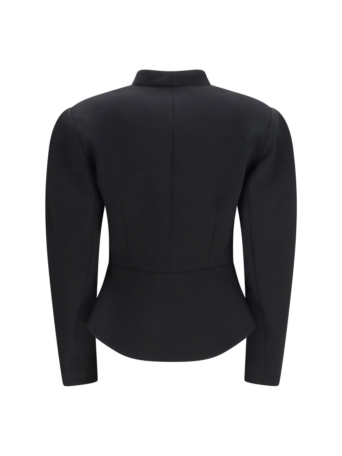 Nissa Women Tailored Wool-Blend V-Neck Jacket NISSA