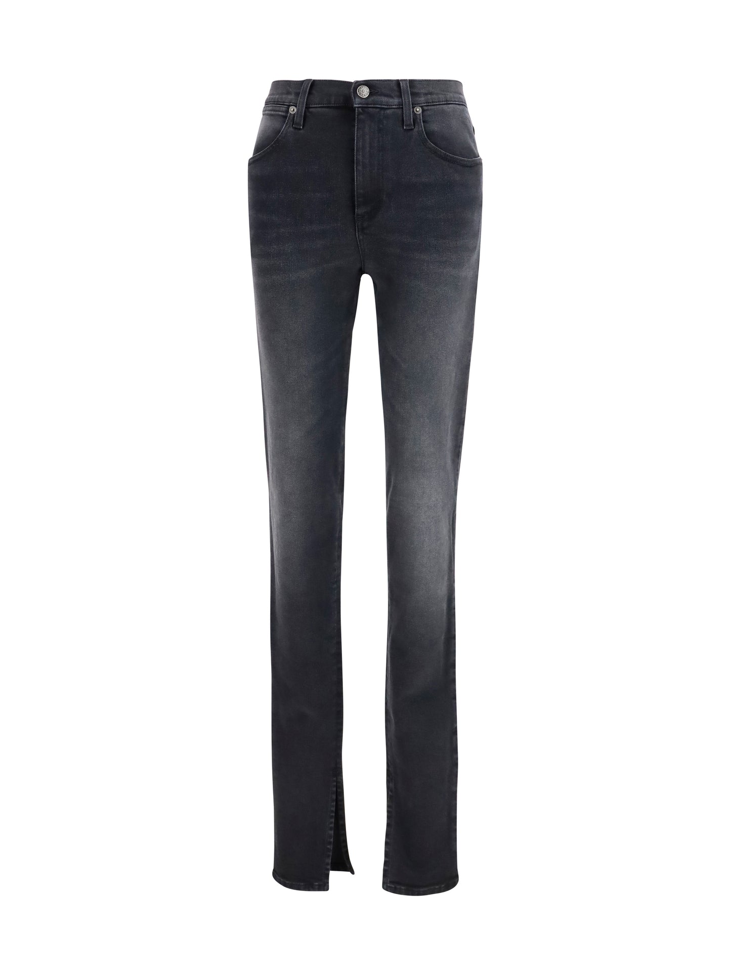 Gucci Women Skinny Washed Cotton Denim Jeans GUCCI