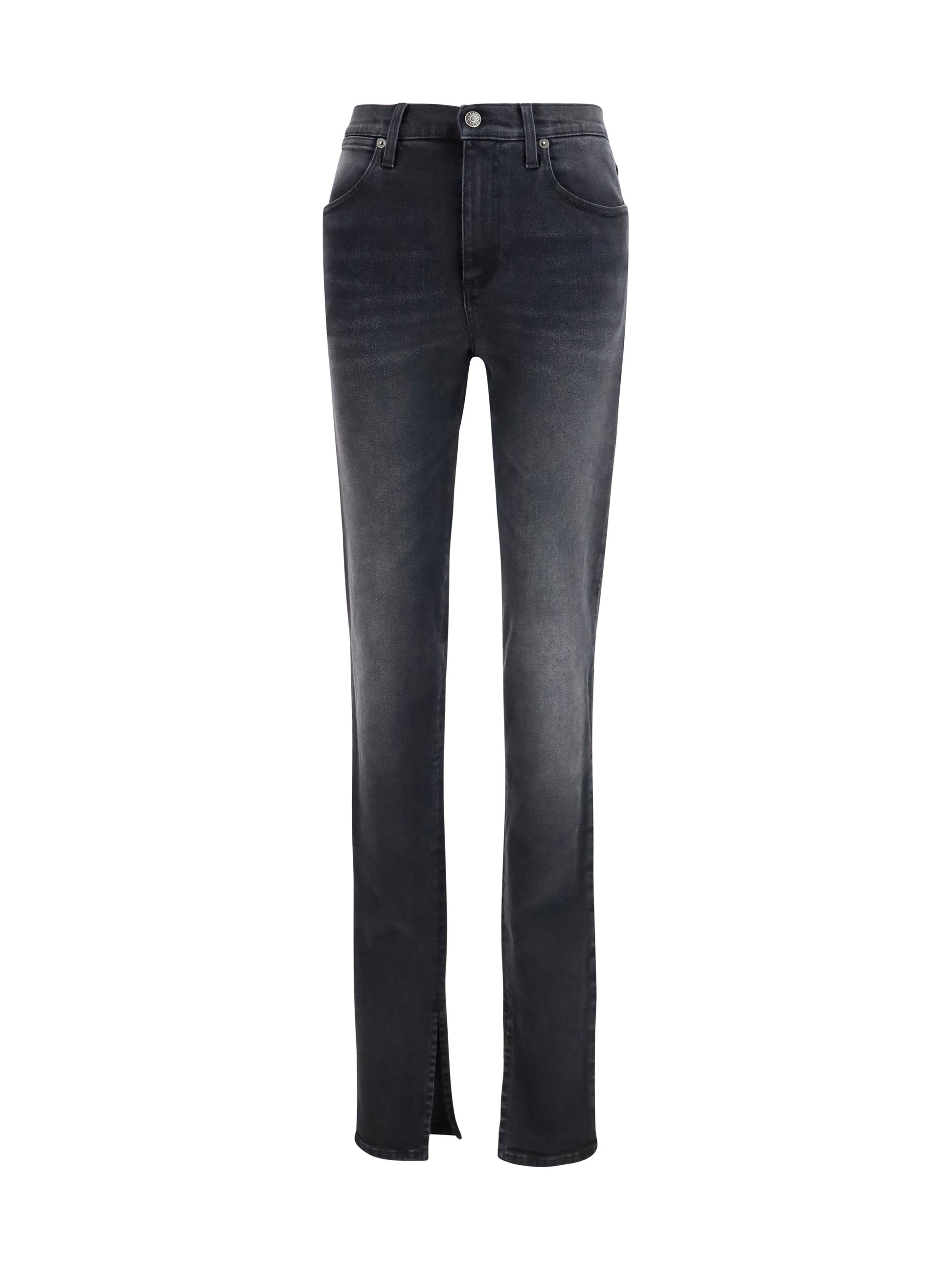 Gucci Women Skinny Washed Cotton Denim Jeans GUCCI