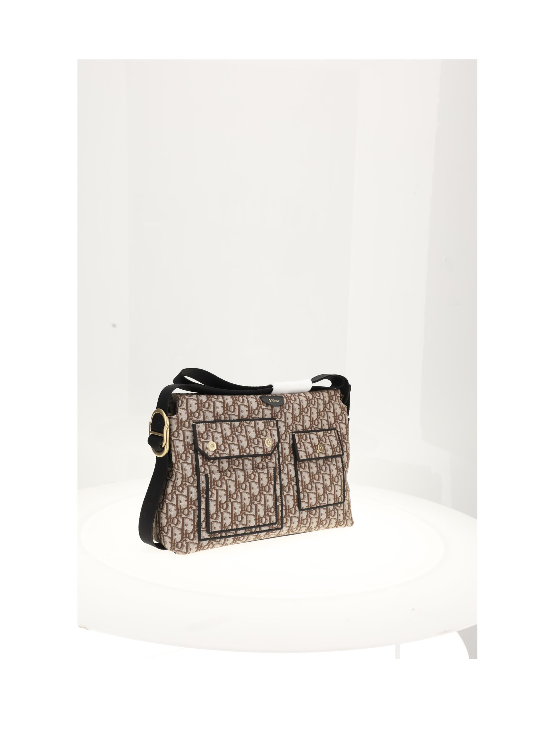 Dior Homme Men Zip Messanger Oblique CHRISTIAN DIOR