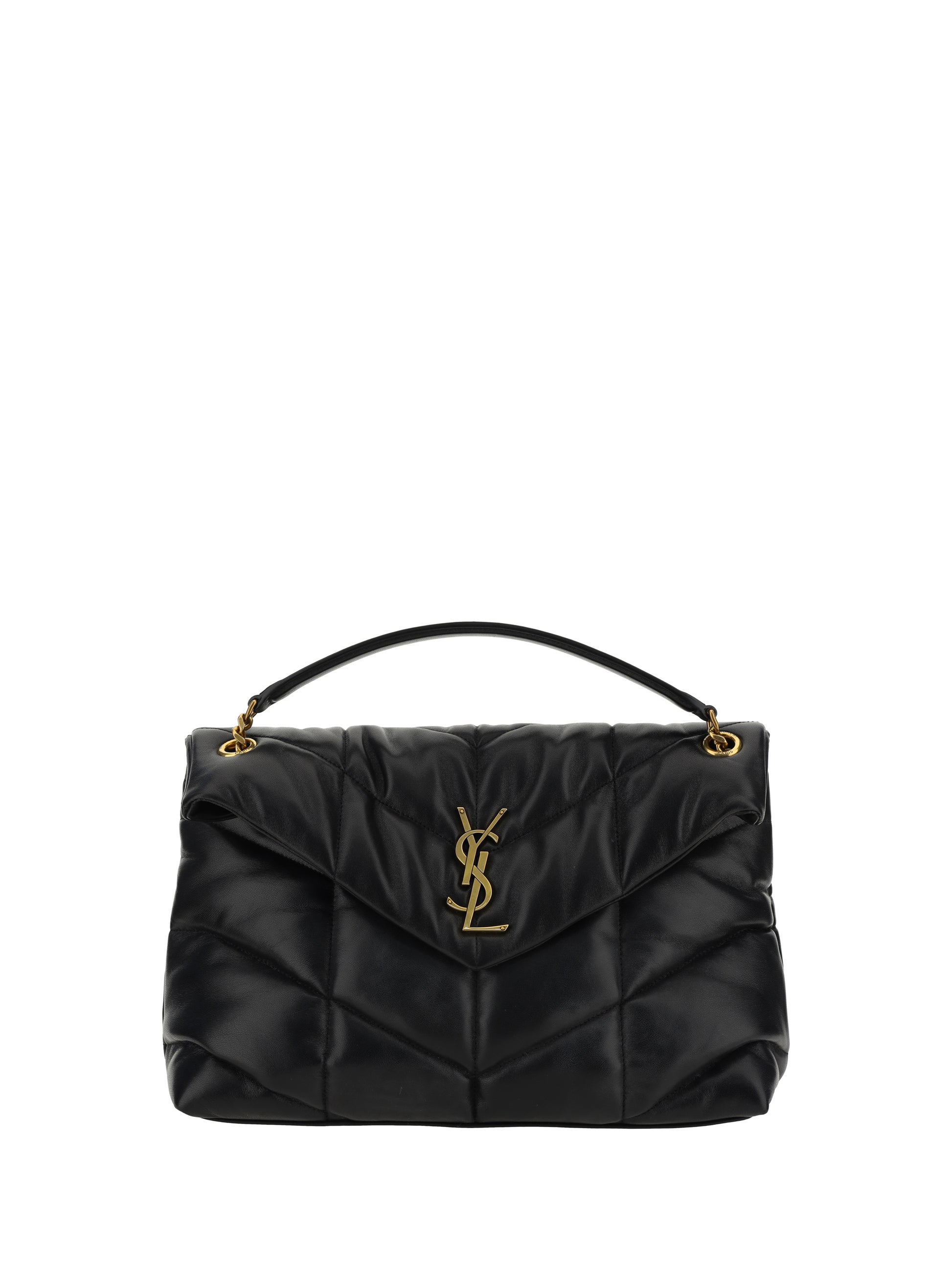 Saint Laurent Women Loulou Medium Leather Shoulder Bag SAINT LAURENT