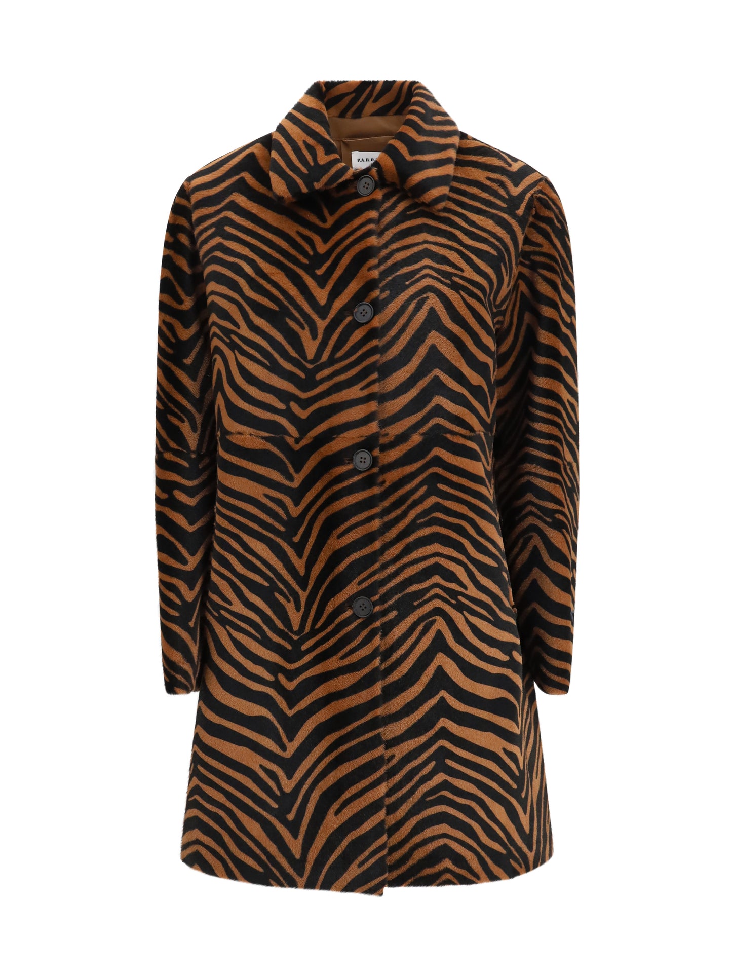 P.A.R.O.S.H. Women Leopard Print Coat P.A.R.O.S.H.
