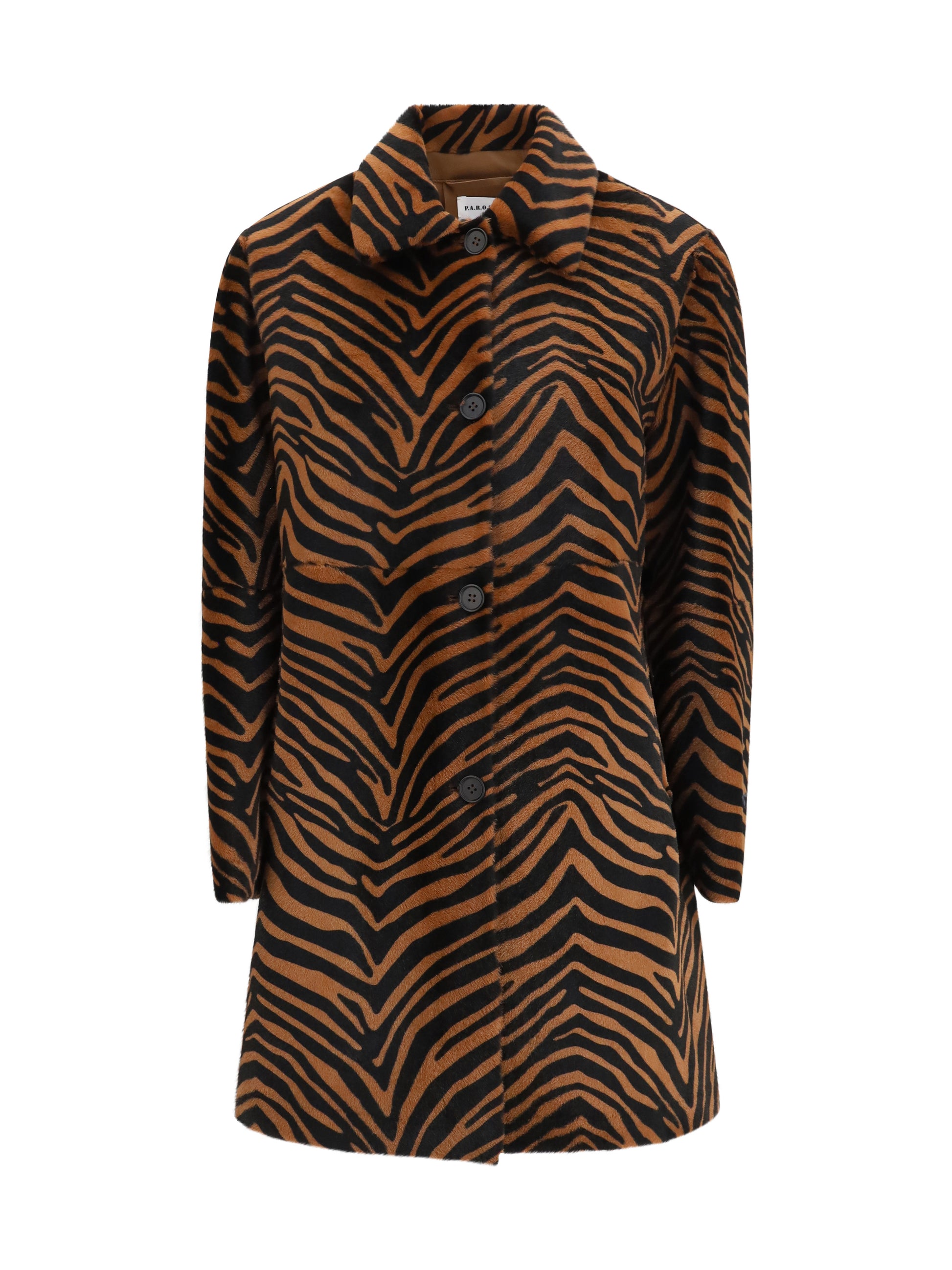 P.A.R.O.S.H. Women Leopard Print Coat P.A.R.O.S.H.