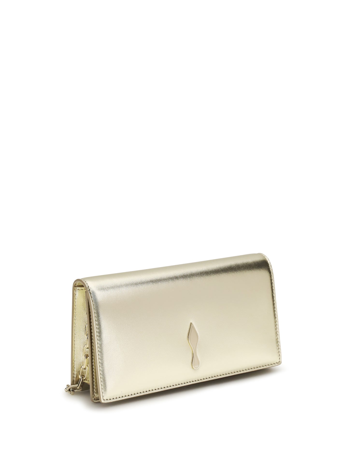 Christian Louboutin Women Bettina Clutch In Laminated Leather CHRISTIAN LOUBOUTIN
