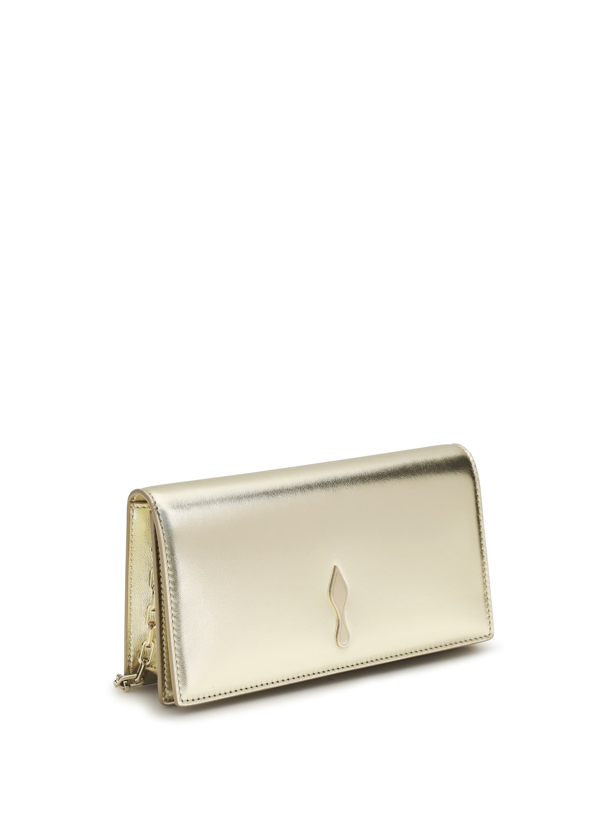 Christian Louboutin Women Bettina Clutch In Laminated Leather CHRISTIAN LOUBOUTIN