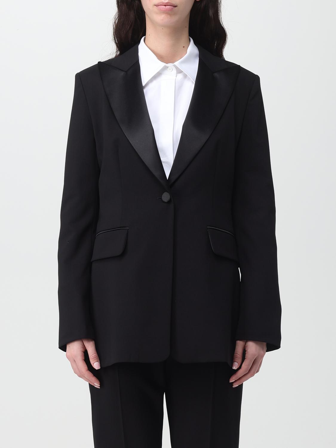 Max Mara Blazer Woman Black MAX MARA