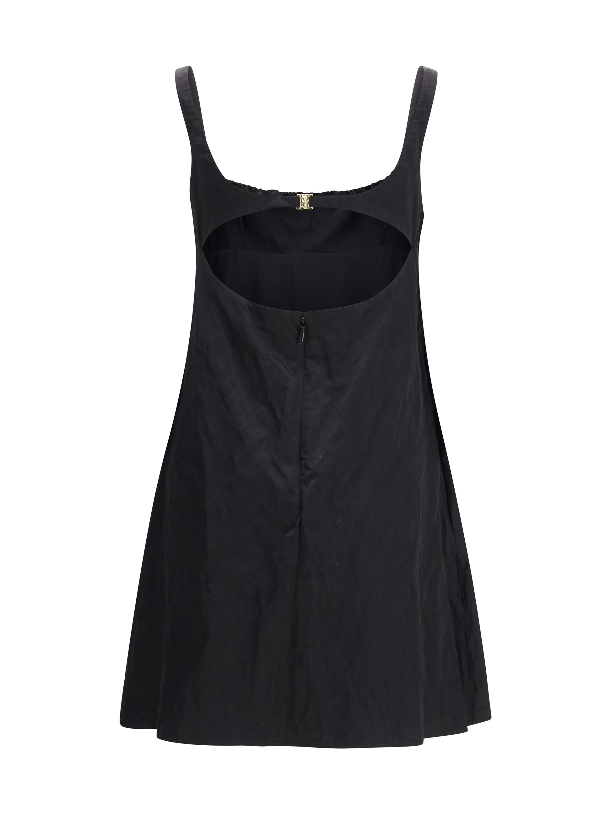 Chloé Women Mini Dress In Washed Technical Satin CHLOE