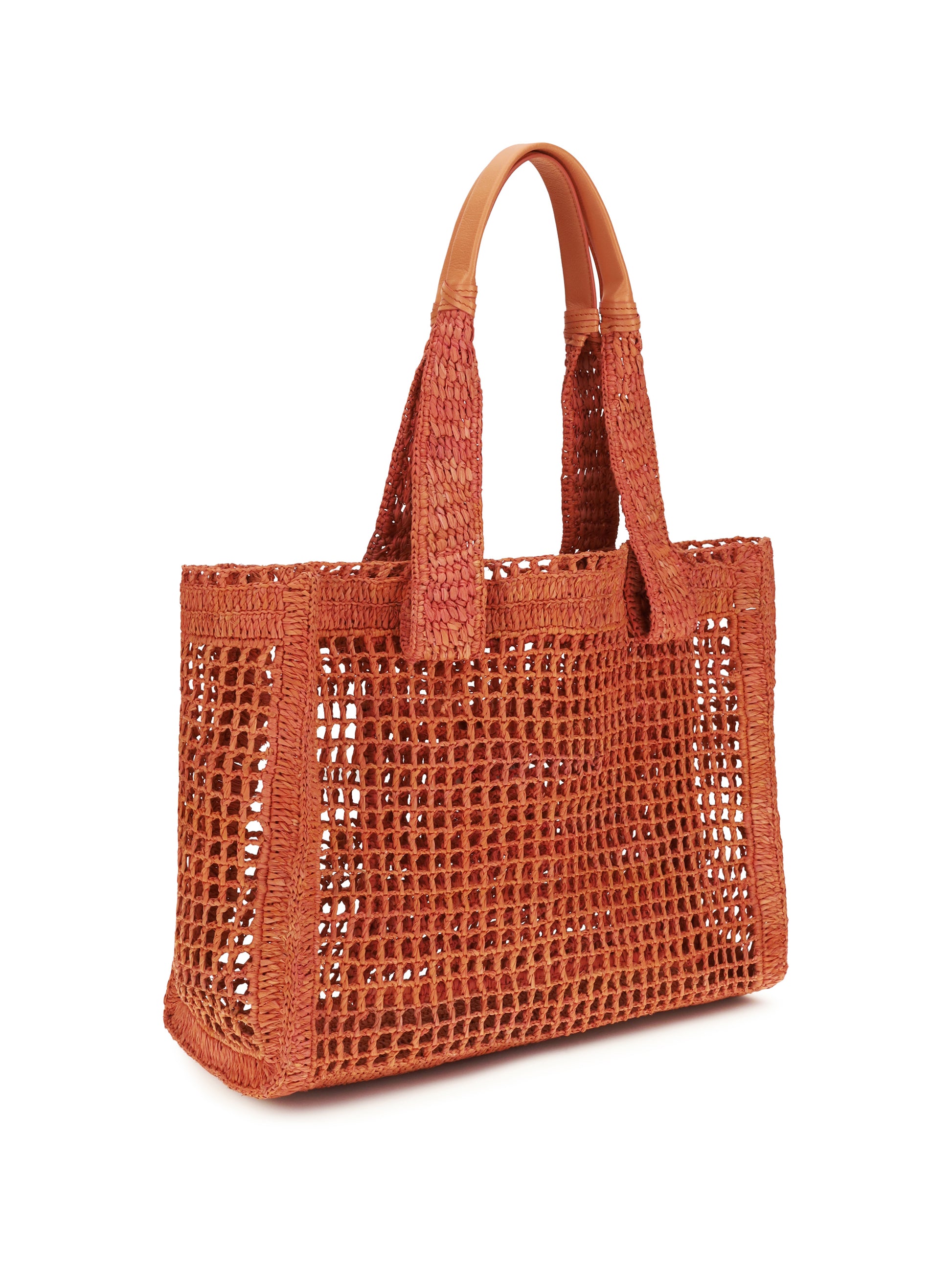 Chloé Women East-West Summer Banana Raffia Tote Bag CHLOE