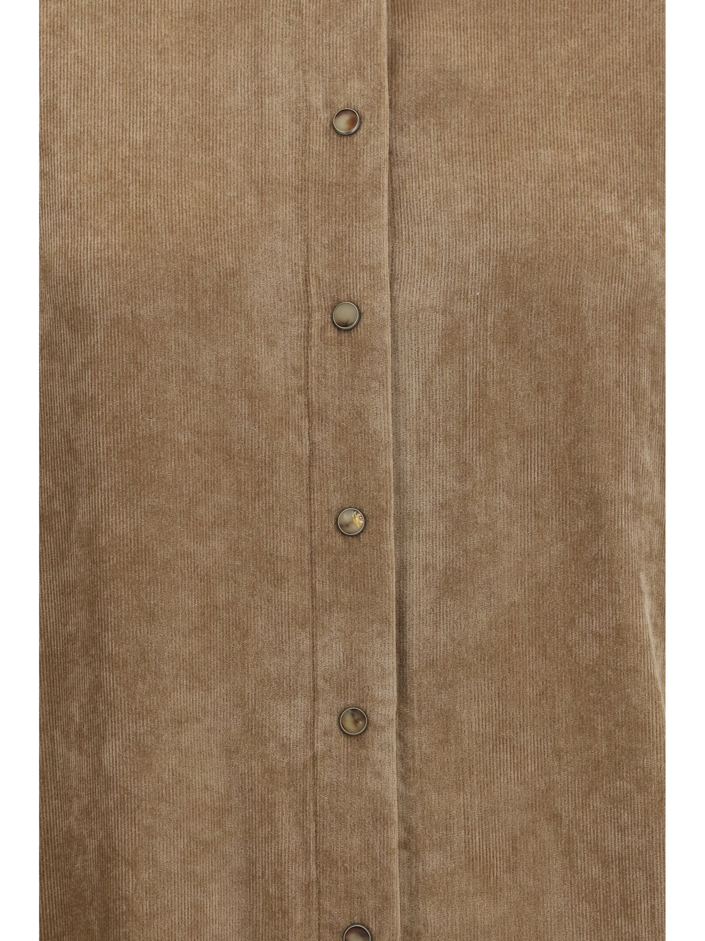 Brunello Cucinelli Women Snap-Button Shirt In Cashmere Blend BRUNELLO CUCINELLI