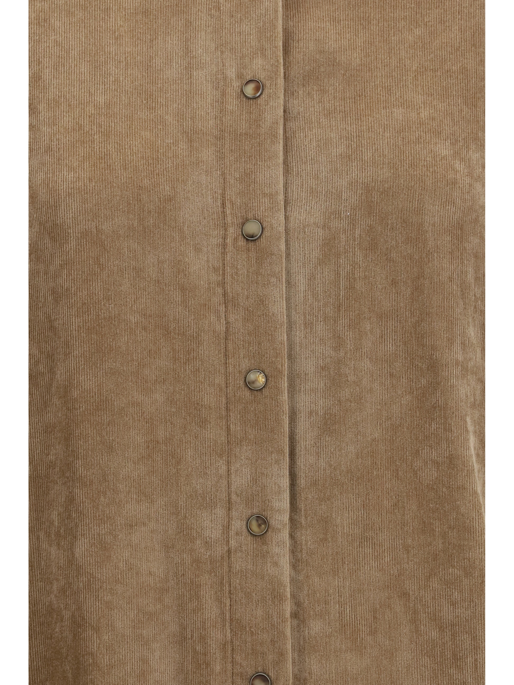 Brunello Cucinelli Women Snap-Button Shirt In Cashmere Blend BRUNELLO CUCINELLI