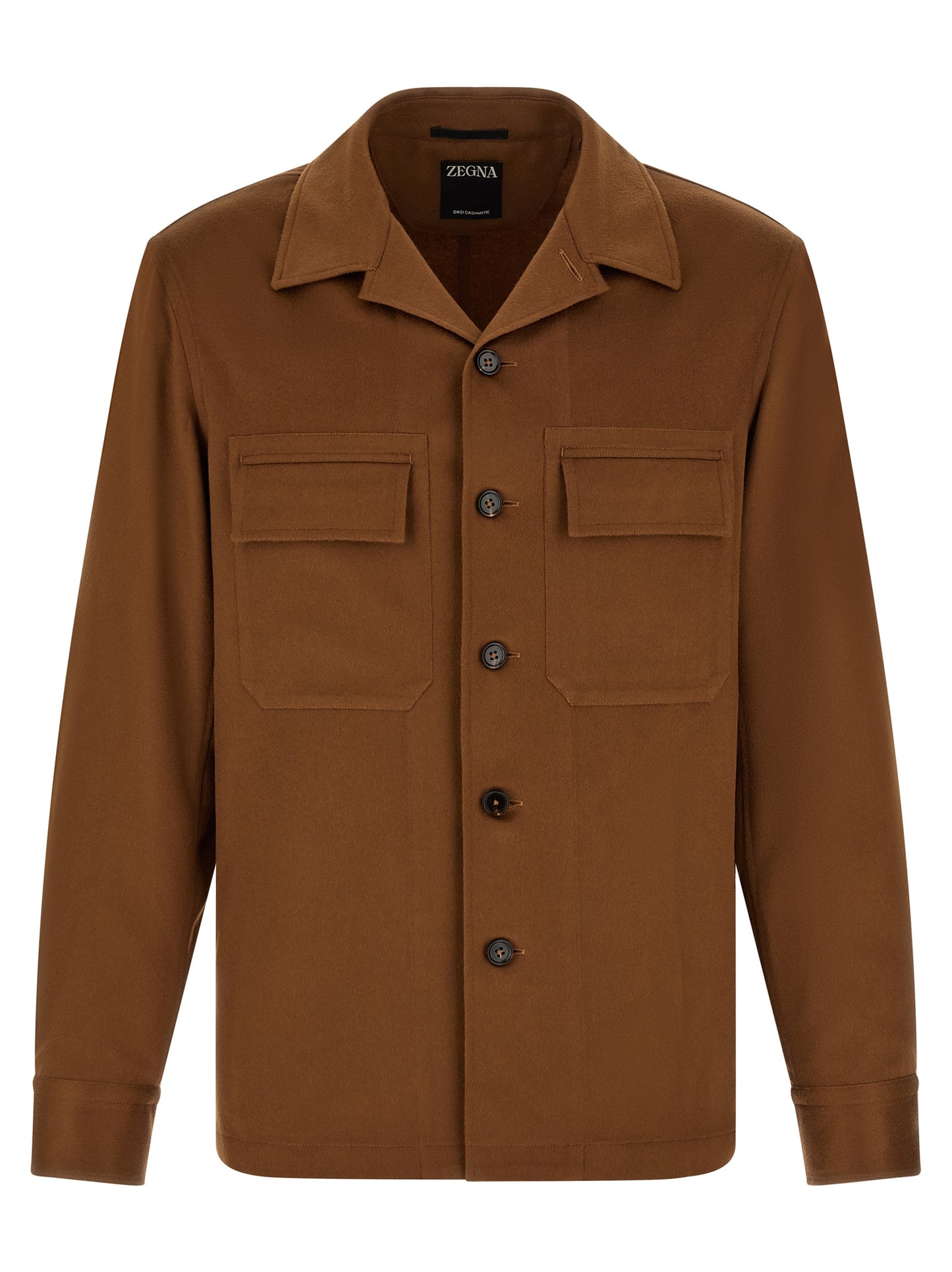 Zegna Men Oasis Cashmere Overshirt ZEGNA