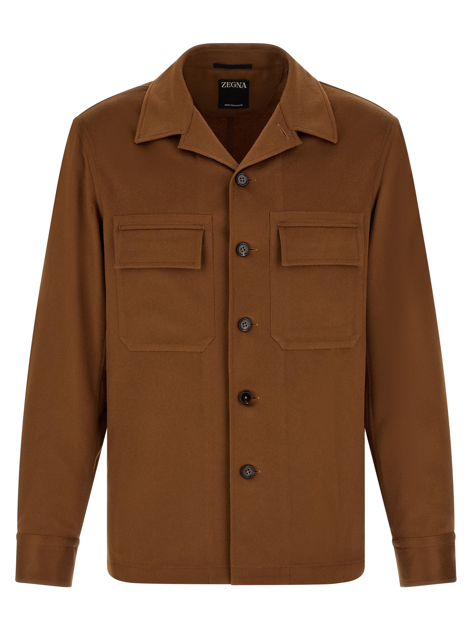Zegna Men Oasis Cashmere Overshirt ZEGNA