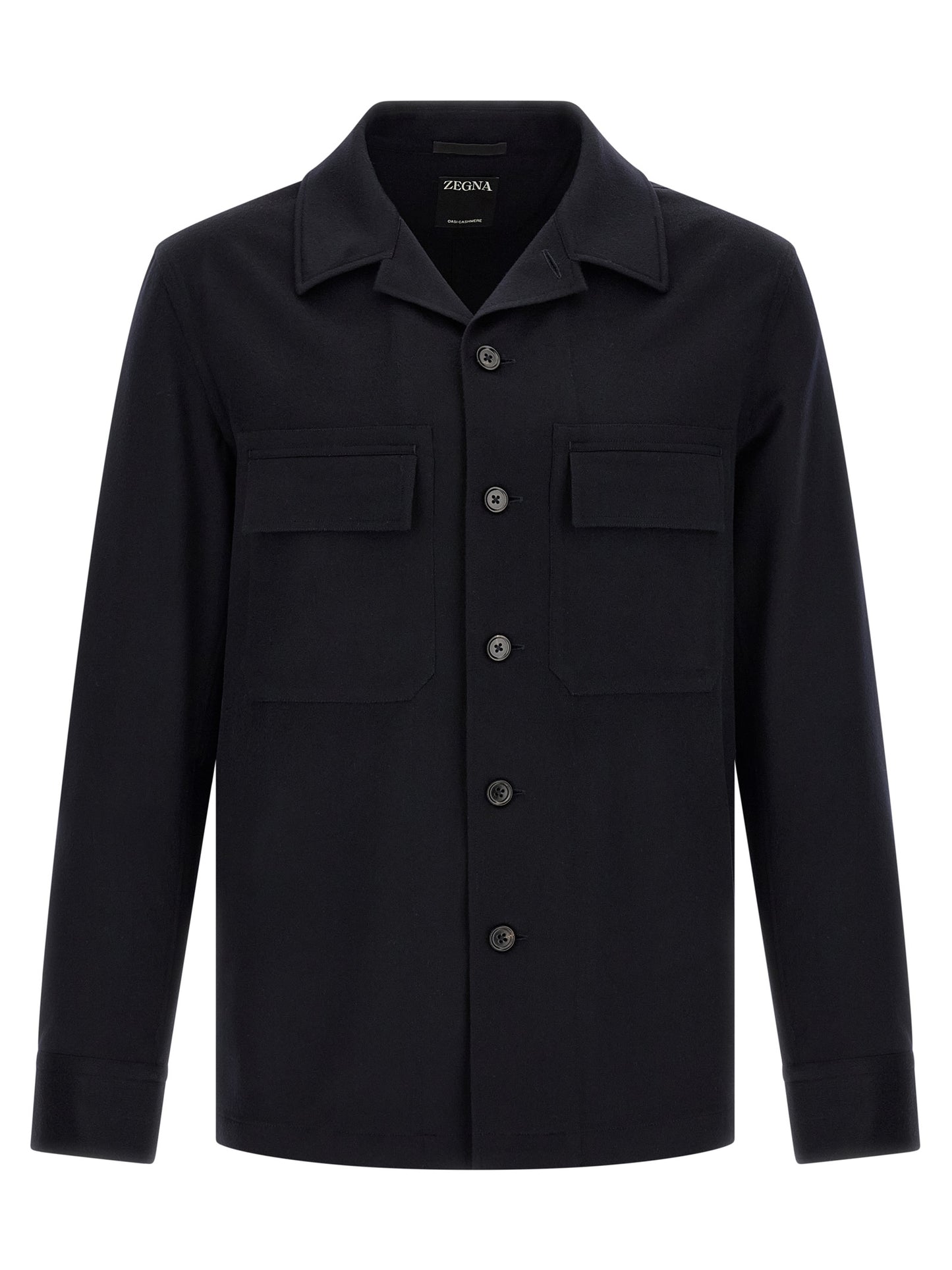 Zegna Men Oasis Cashmere Overshirt ZEGNA
