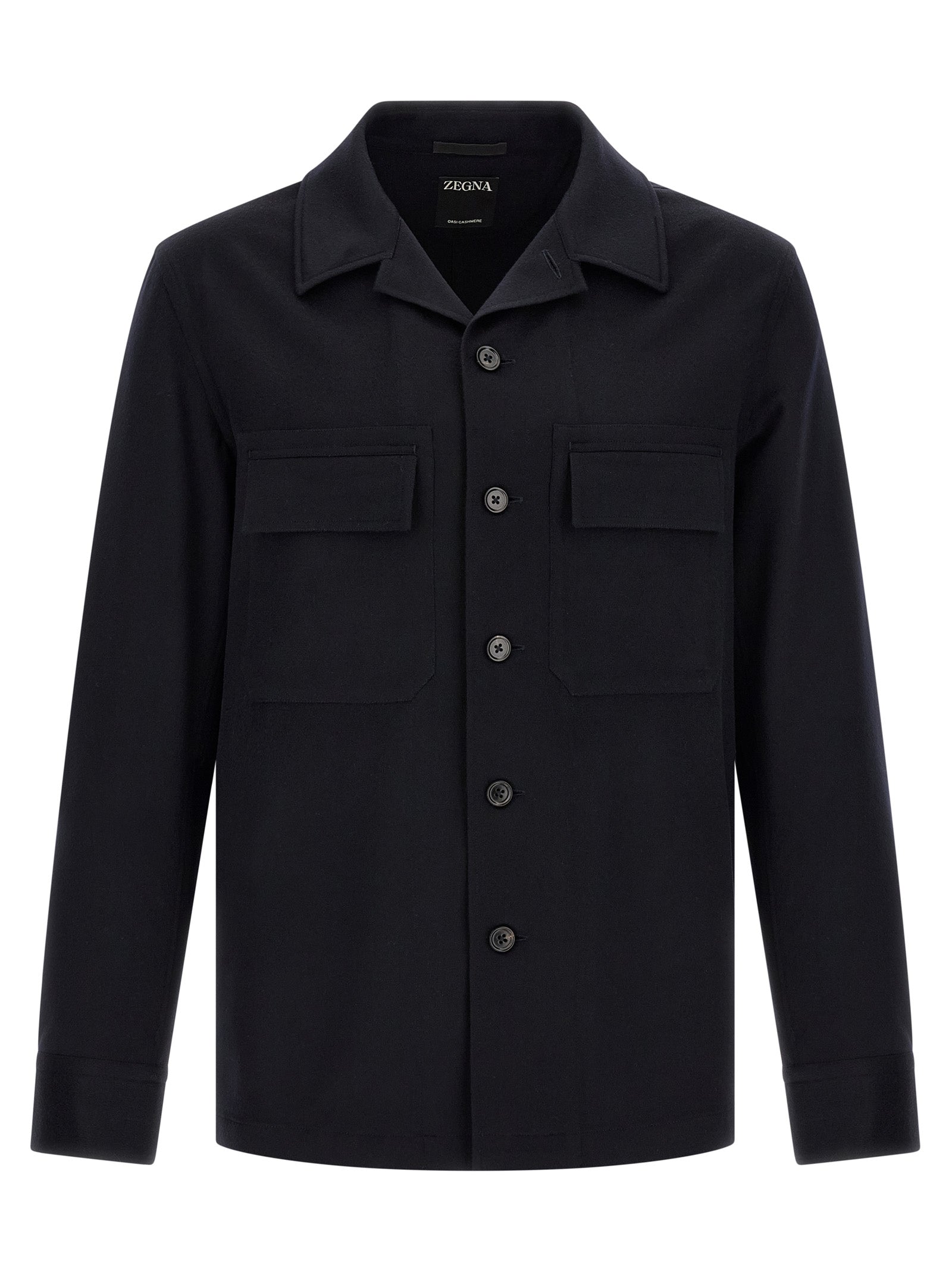 Zegna Men Oasis Cashmere Overshirt ZEGNA