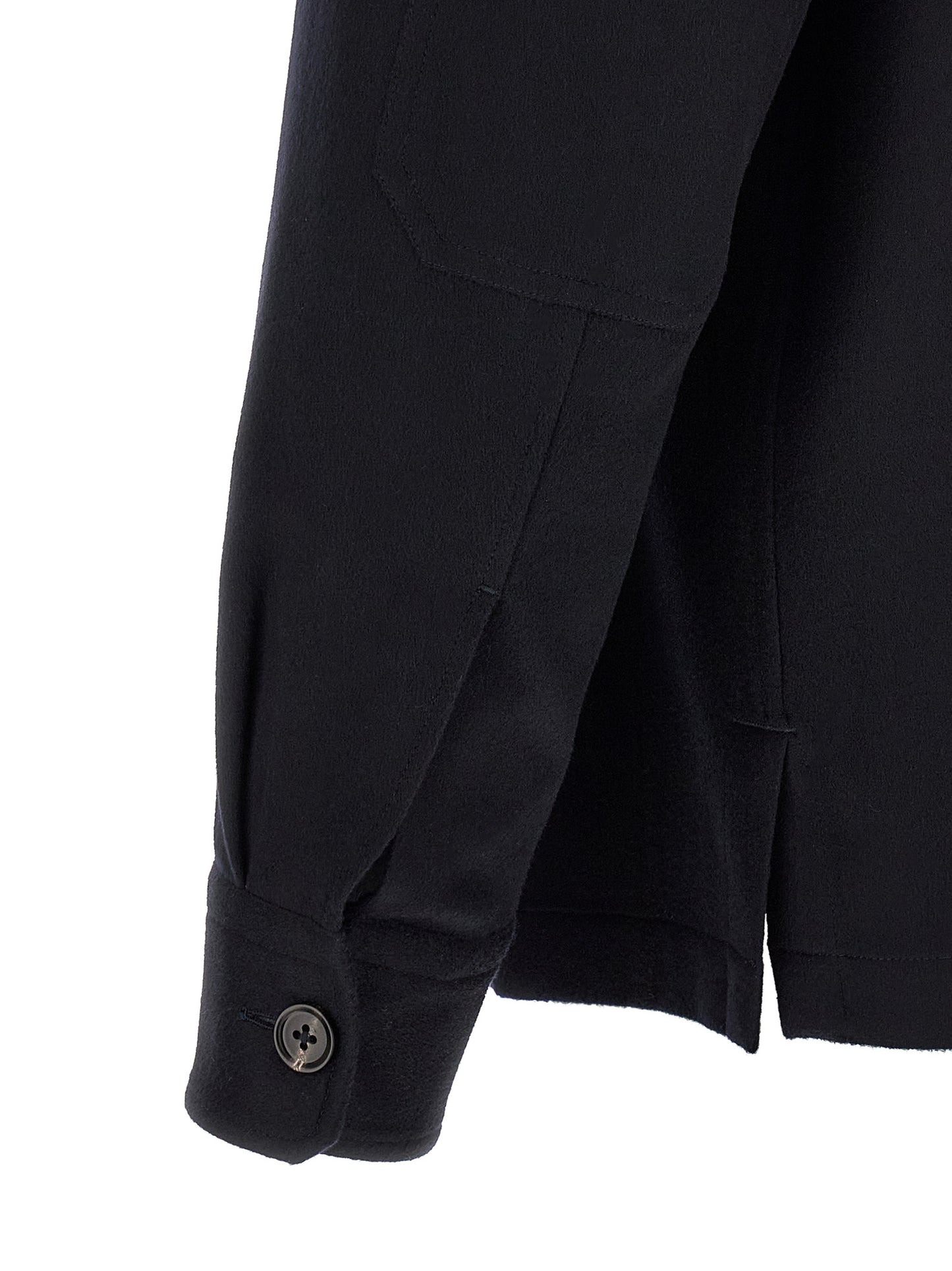 Zegna Men Oasis Cashmere Overshirt ZEGNA