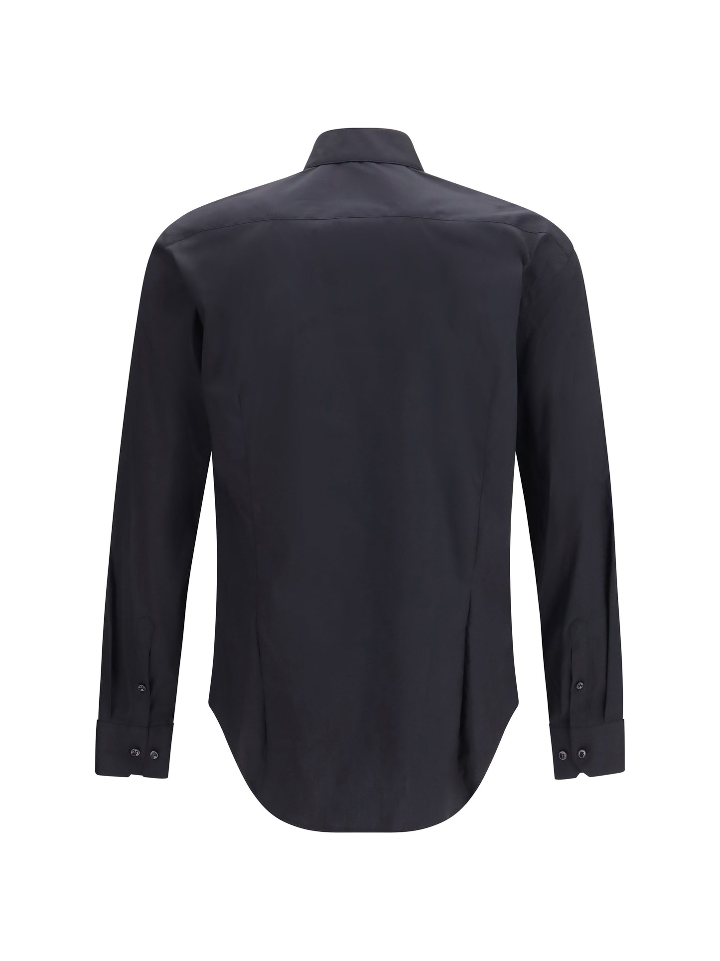 Giorgio Armani Men Shirt Slim Fit In Stretch Cotton Poplin GIORGIO ARMANI