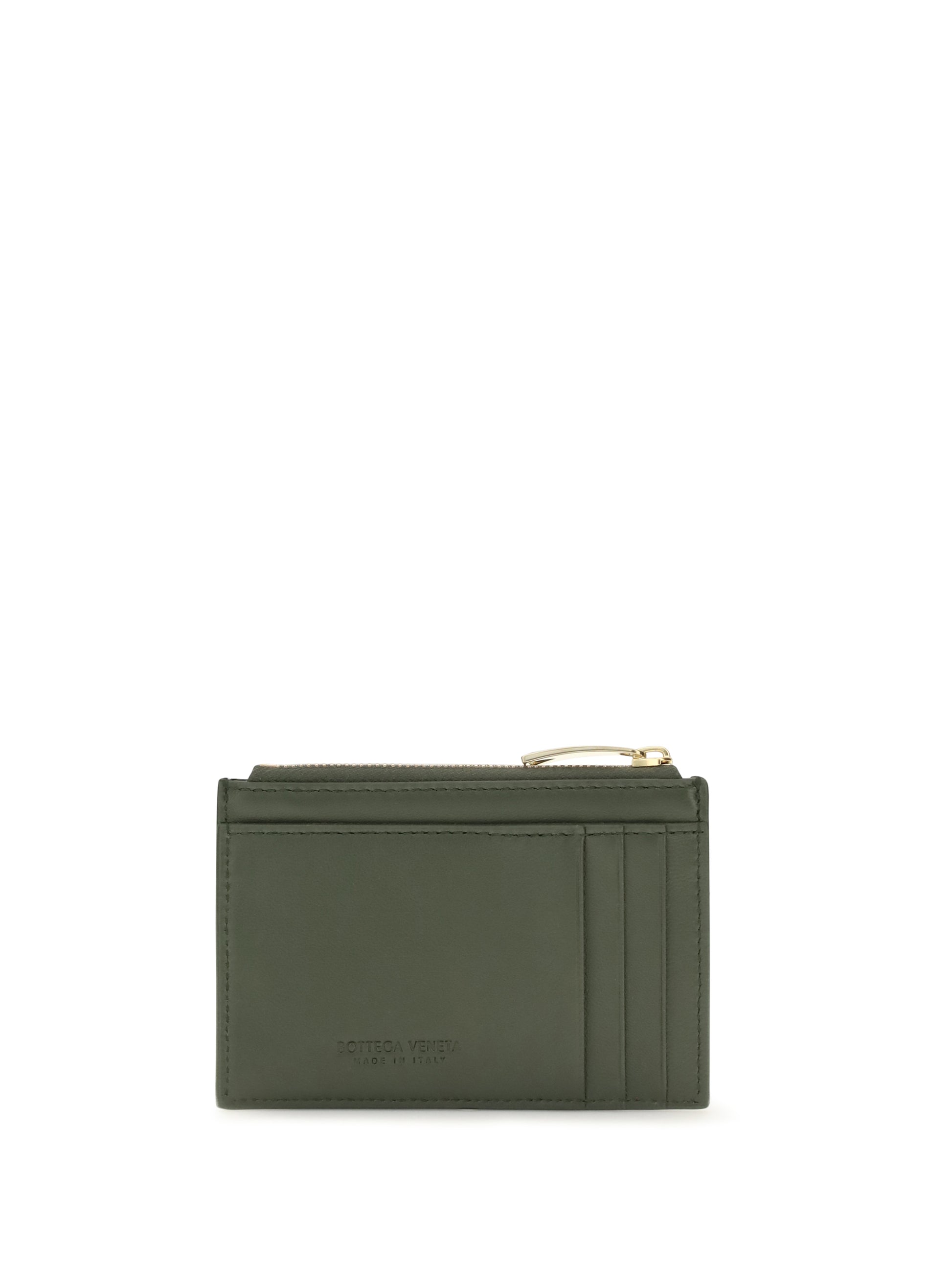 Bottega Veneta Women Intrecciato Zip Cardholder BOTTEGA VENETA