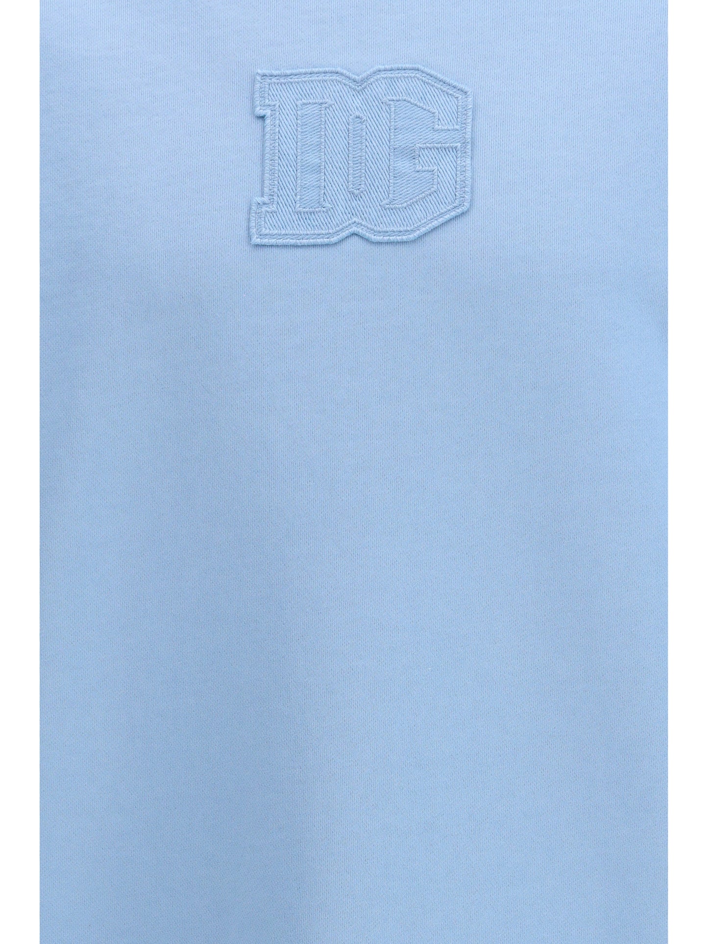 Dolce & Gabbana Men Cotton Crewneck Sweatshirt With Logo DOLCE & GABBANA