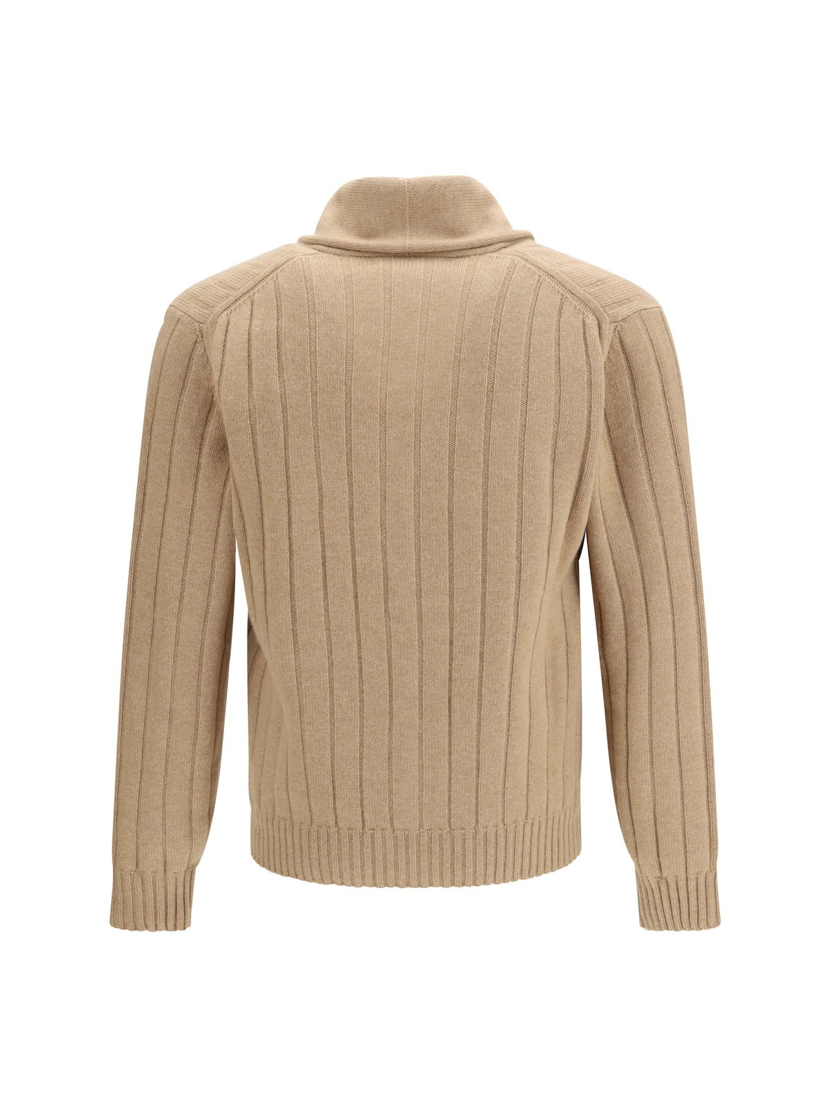 Brunello Cucinelli Men Ribbed Cashmere Cardigan BRUNELLO CUCINELLI