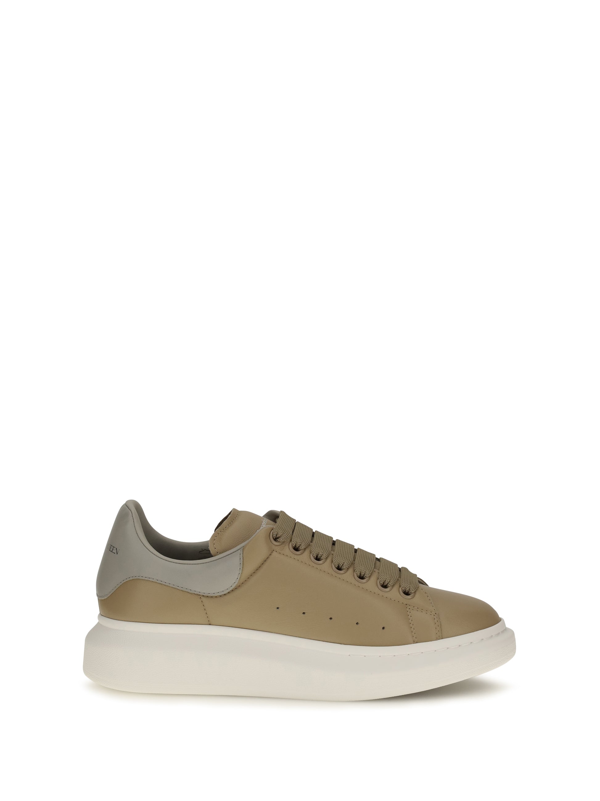 Alexander Mcqueen Men Leather Sneakers ALEXANDER MCQUEEN