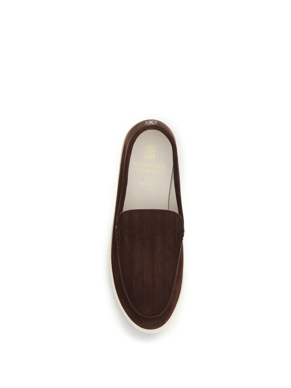 Brunello Cucinelli Men Suede Loafers BRUNELLO CUCINELLI