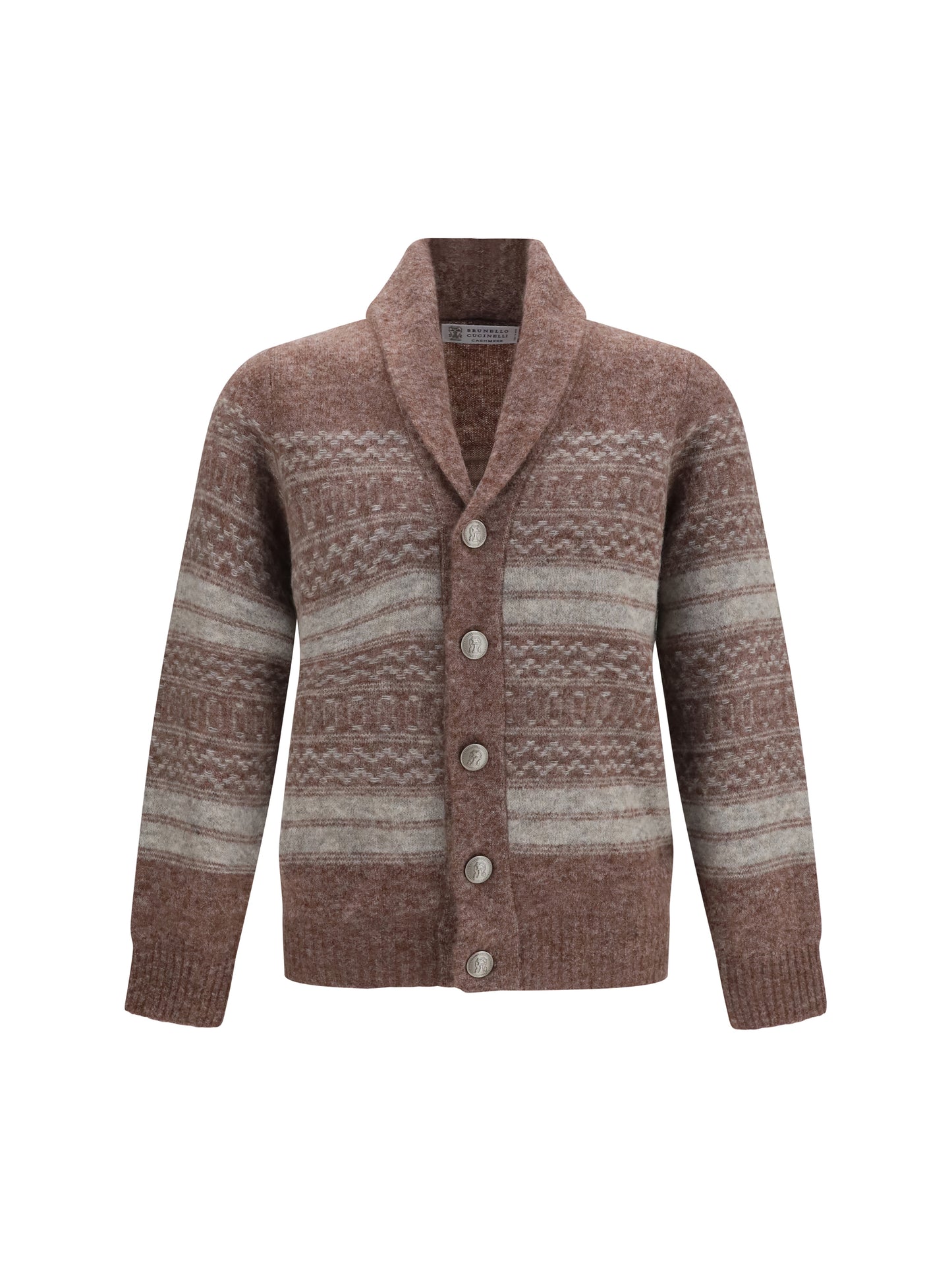 Brunello Cucinelli Men V-Neck Button Cardigan BRUNELLO CUCINELLI