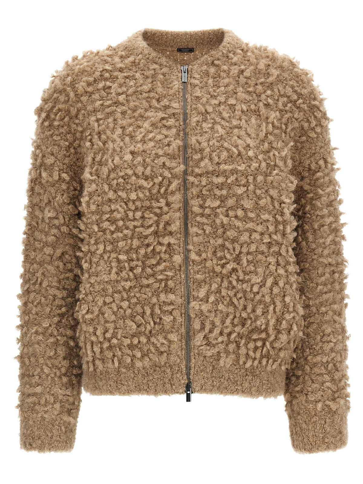 Peserico Women Lurex Bouclé Bomber Jacket PESERICO