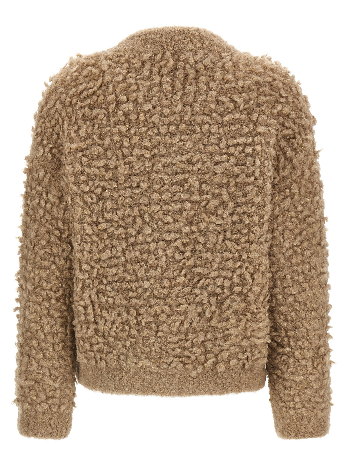 Peserico Women Lurex Bouclé Bomber Jacket PESERICO