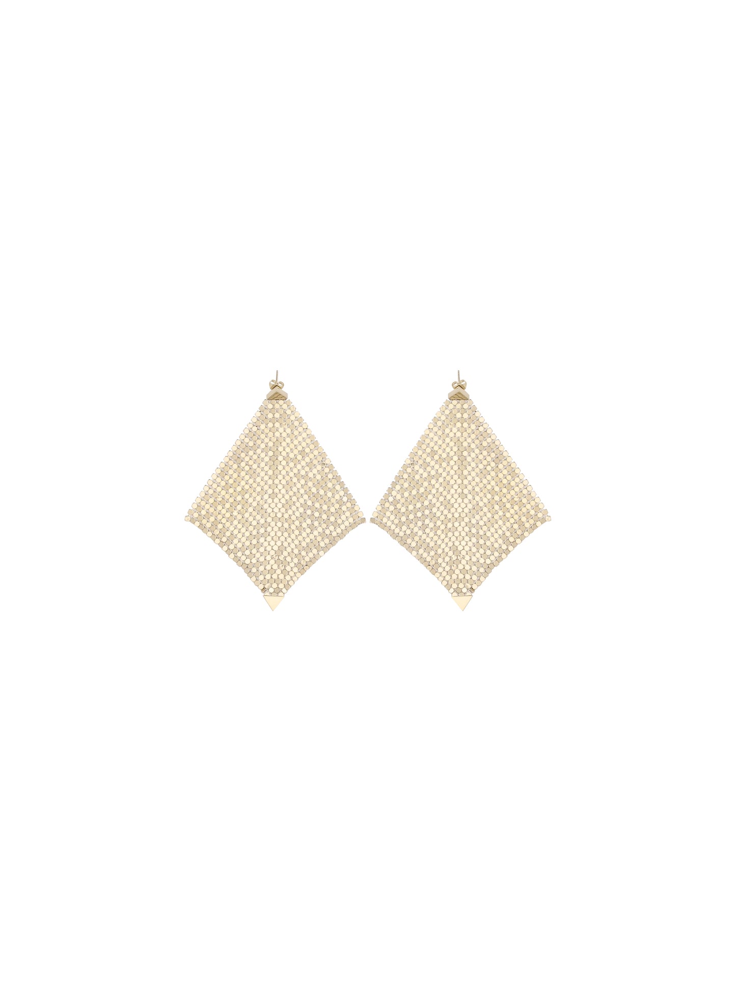 Rabanne Women Pixel Chainmail Earrings