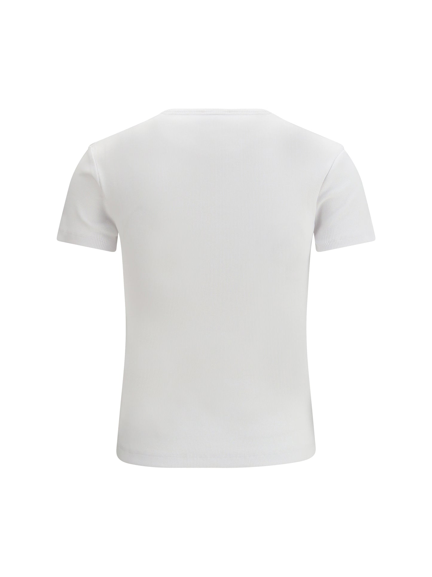 Off-White Women Off Stamp Rib Basic T-Shirt OFF-WHITE