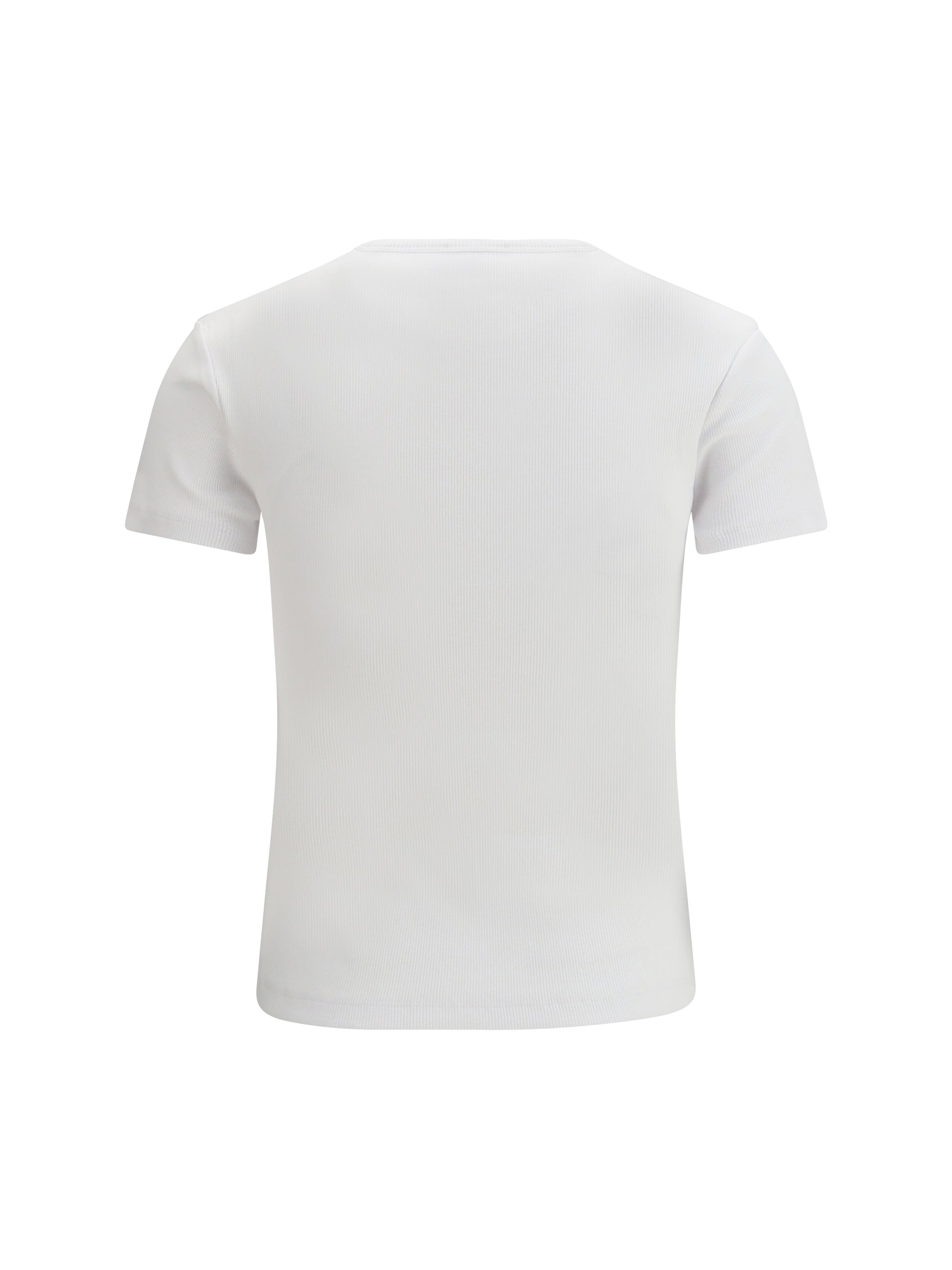 Off-White Women Off Stamp Rib Basic T-Shirt OFF-WHITE