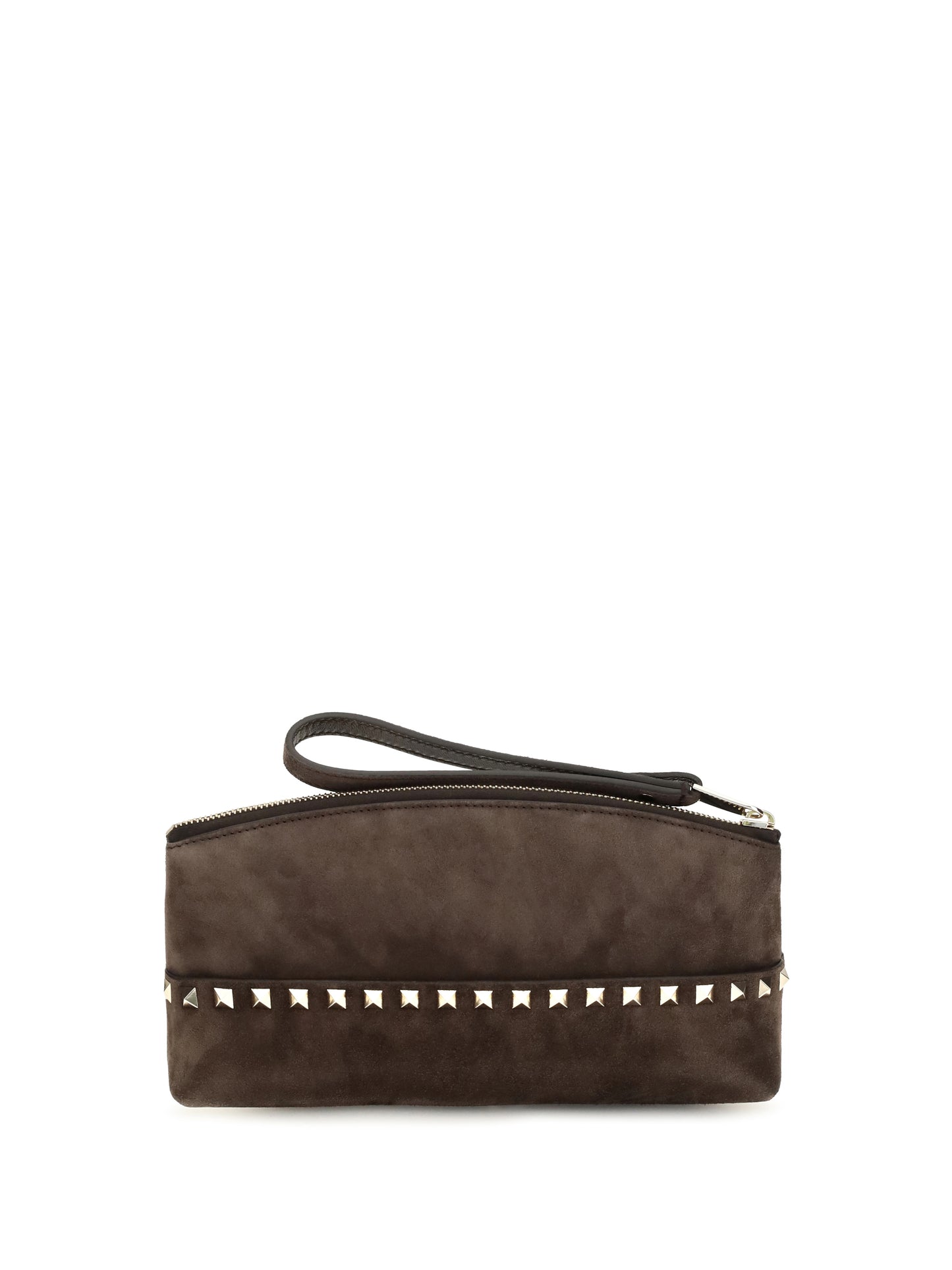 Valentino Garavani Women Rockstud Suede Pouch VALENTINO GARAVANI