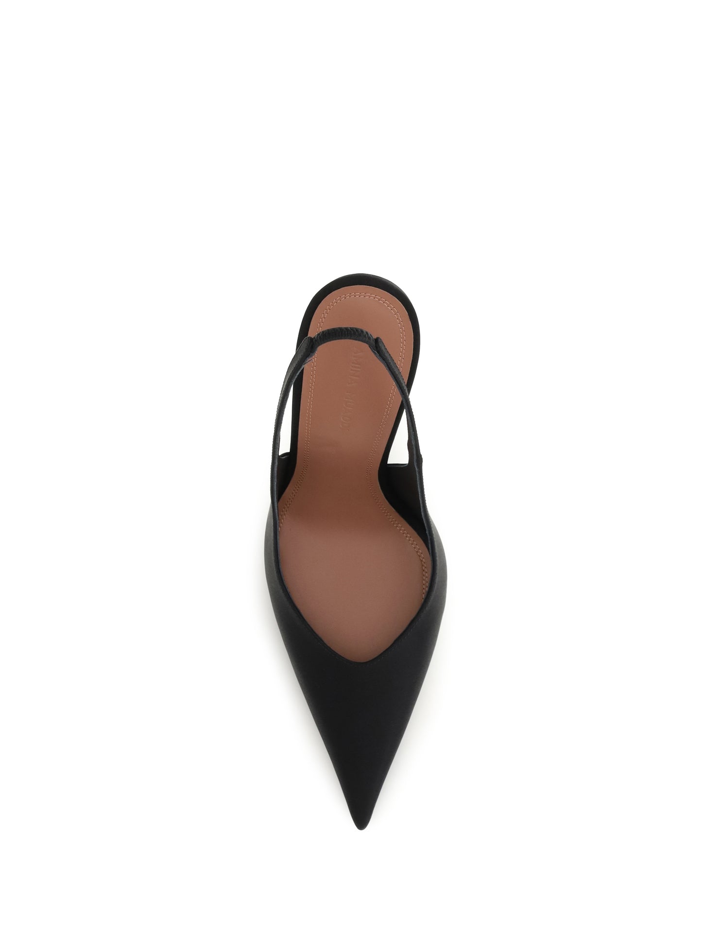 Amina Muaddi Women Anok Satin Slingback Pumps AMINA MUADDI
