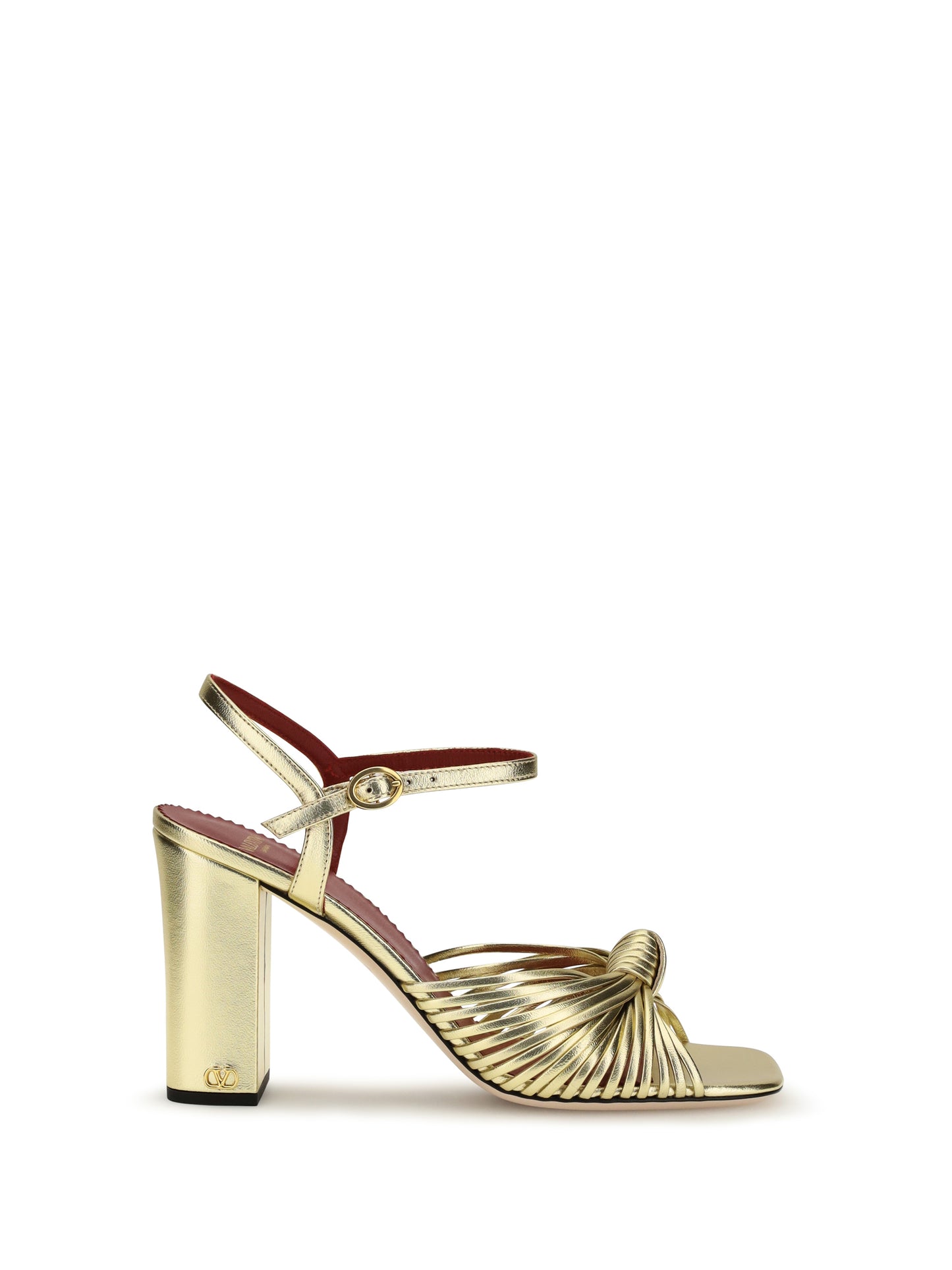 Valentino Garavani Women Annet Leather Sandals VALENTINO GARAVANI