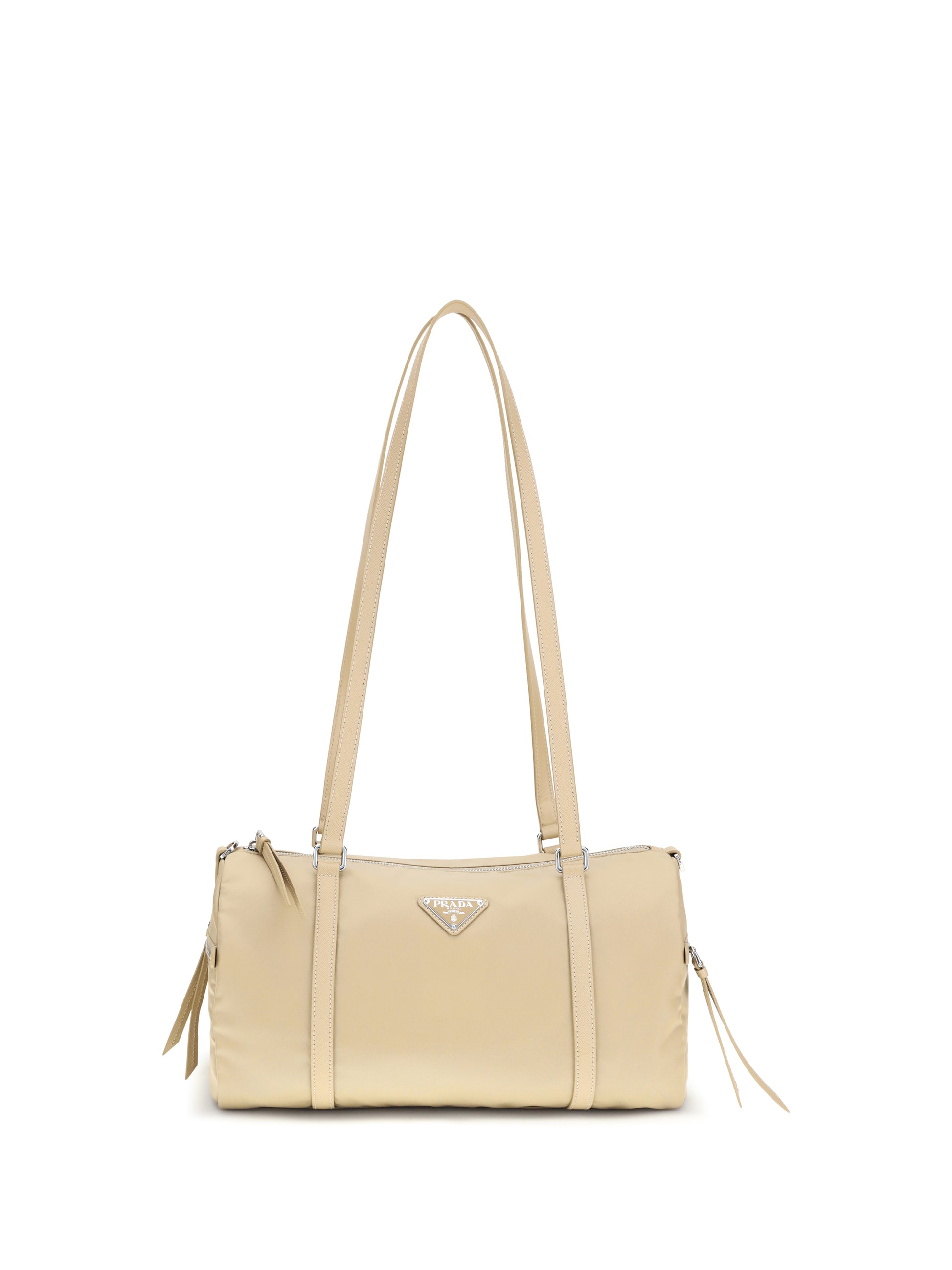 Prada Women Large Re-Nylon And Saffiano Shoulder Bag PRADA
