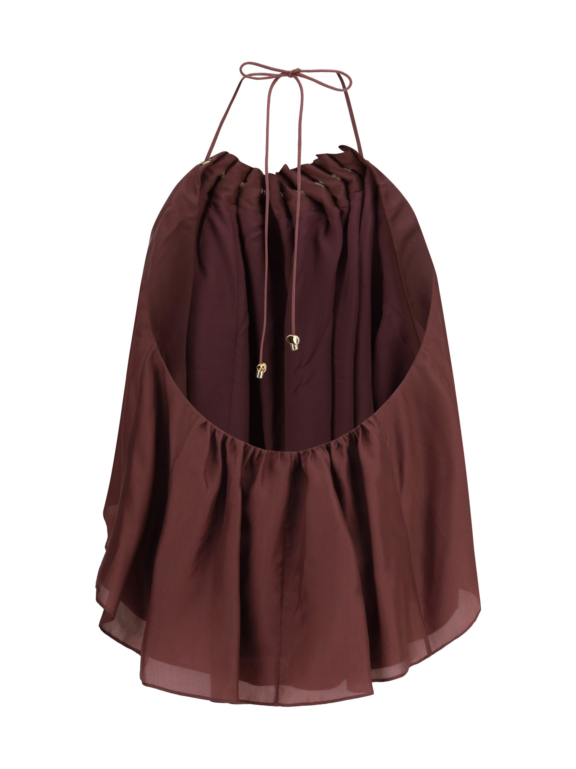 Zimmermann Women Aster Beaded Ruched Top ZIMMERMANN