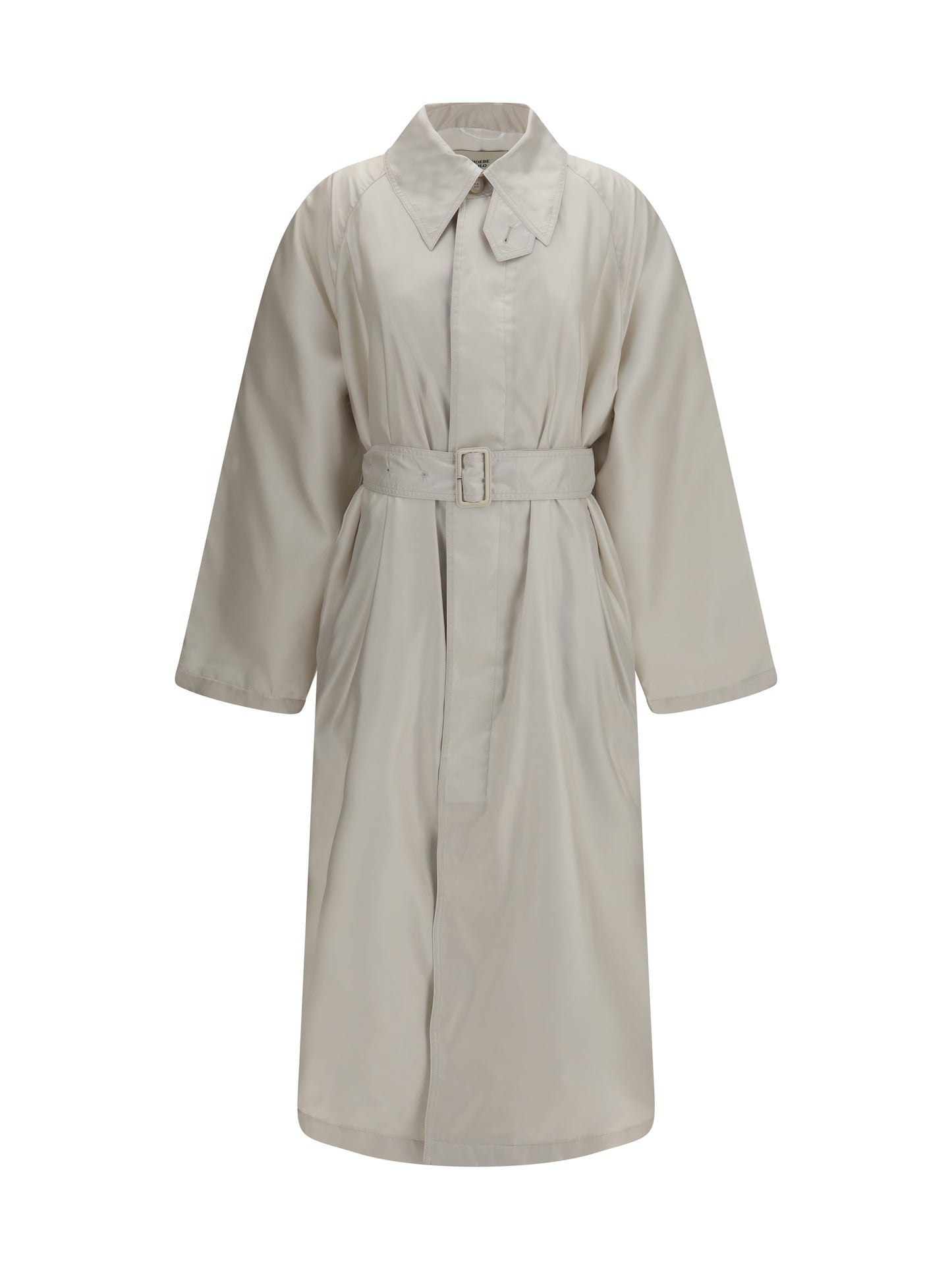Phoebe Philo Women Belted Cotton Twill Trench Coat PHOEBE PHILO