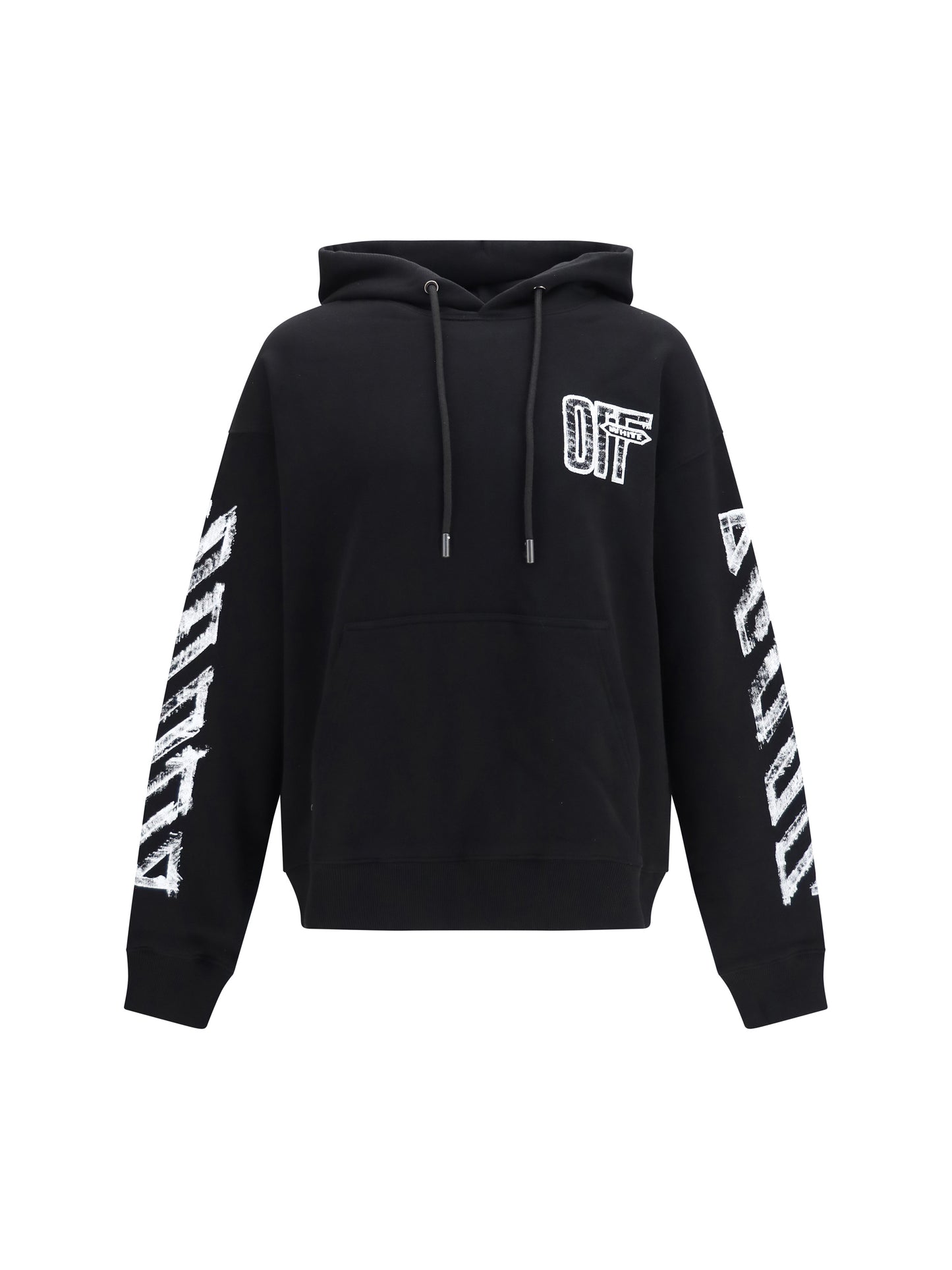 Off-White Men Motion Arrow Hoodie OFF-WHITE