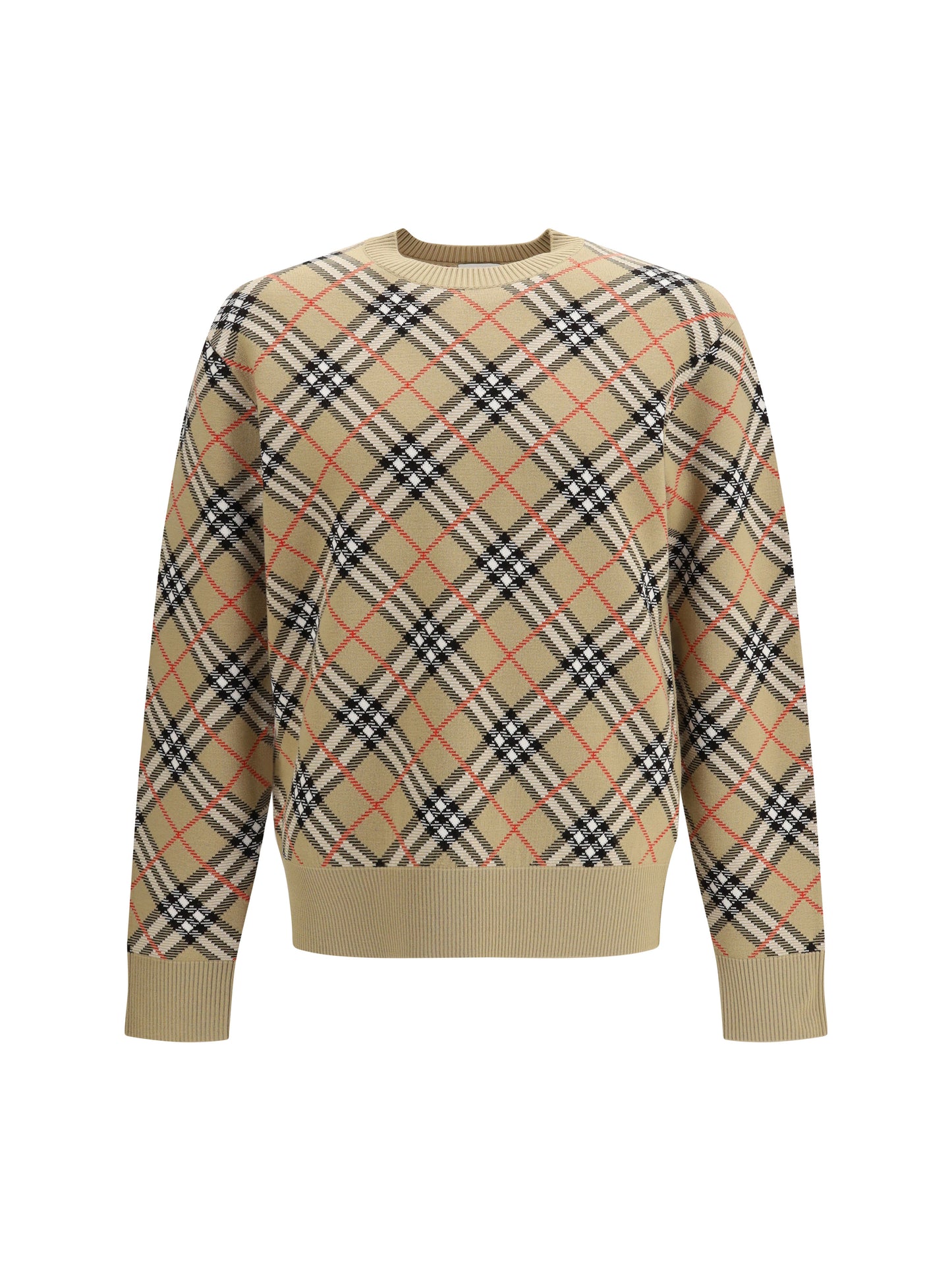 Burberry Men Wool Check Sweater BURBERRY