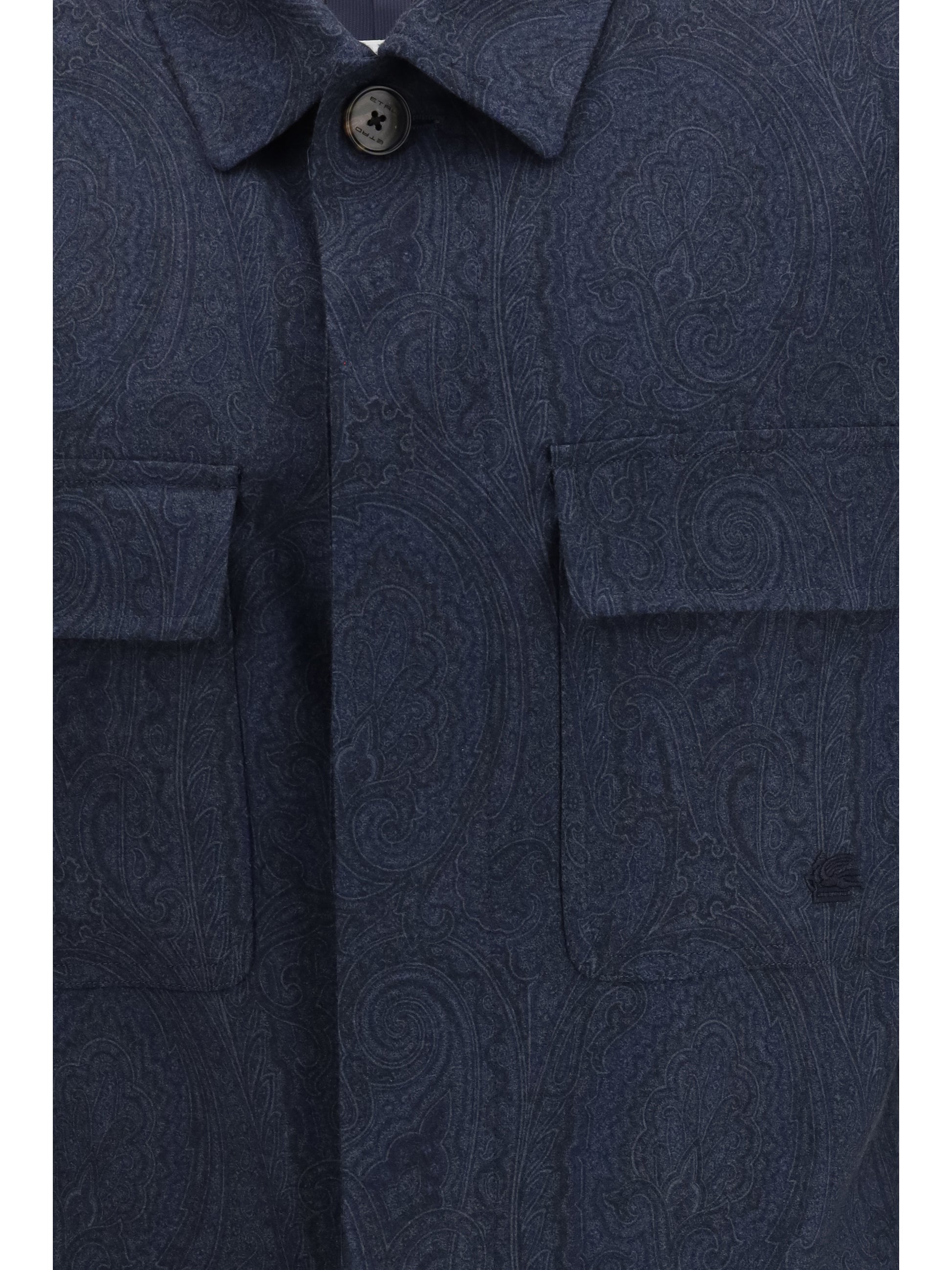 Etro Men Pure Wool Shacket ETRO