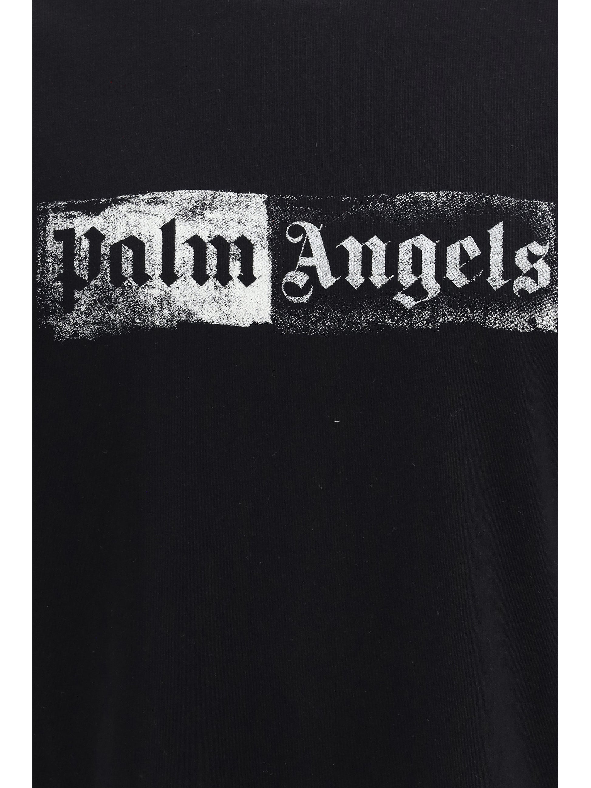 Palm Angels Men Stamp Logo T-Shirt PALM ANGELS