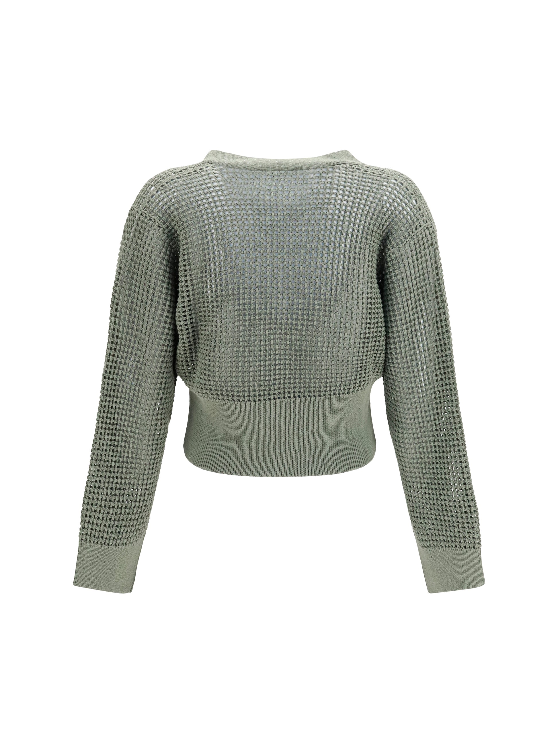 Brunello Cucinelli Women Sequined Mesh Cardigan BRUNELLO CUCINELLI