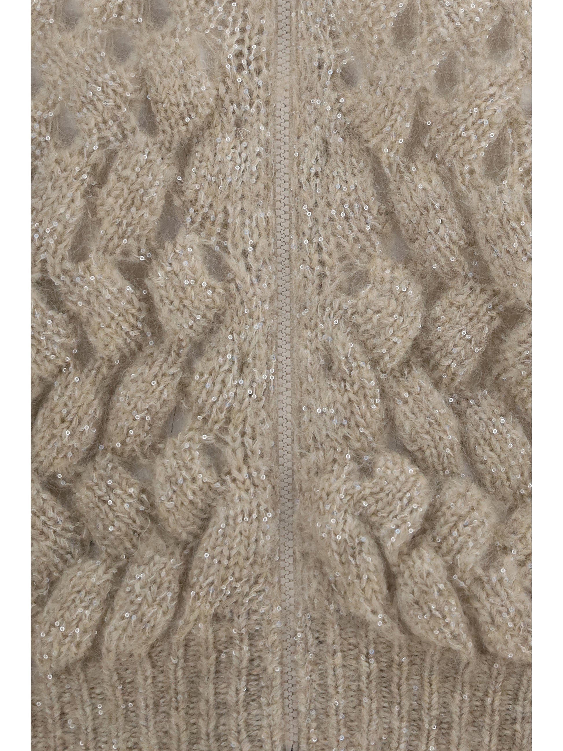 Brunello Cucinelli Women Mohair And Wool Blend Cardigan BRUNELLO CUCINELLI